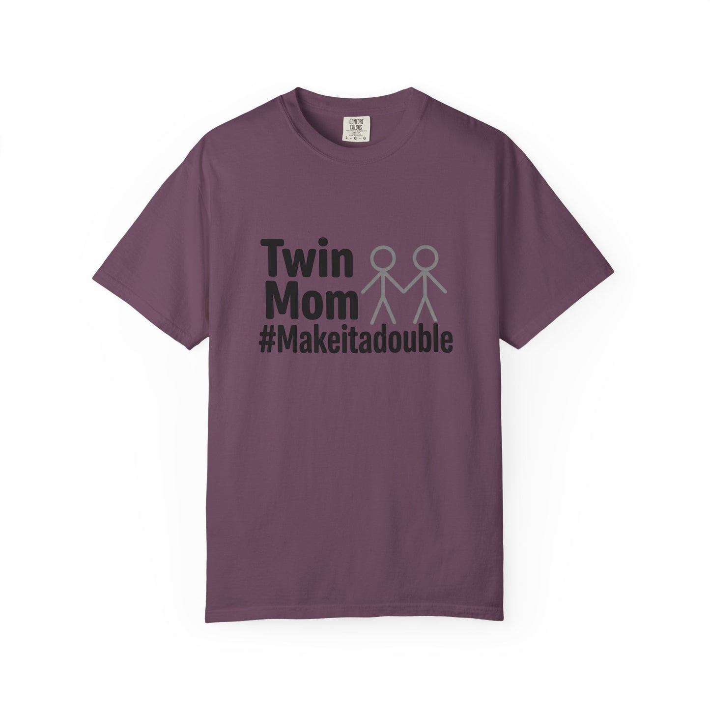 Comfort Colors Twin Mom T-Shirt