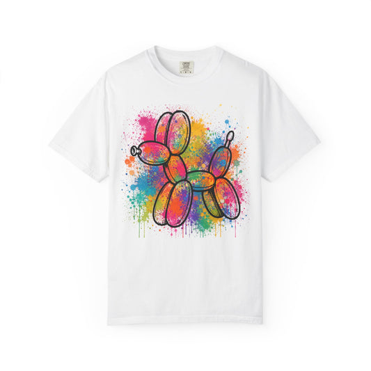 Graffiti Balloon Dog T-Shirt - Unisex