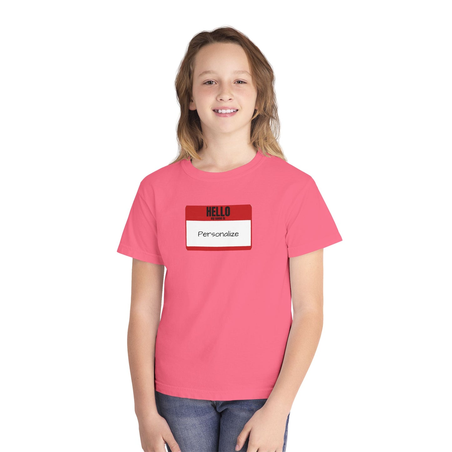 Hello My Name Is (Customizable) - Youth