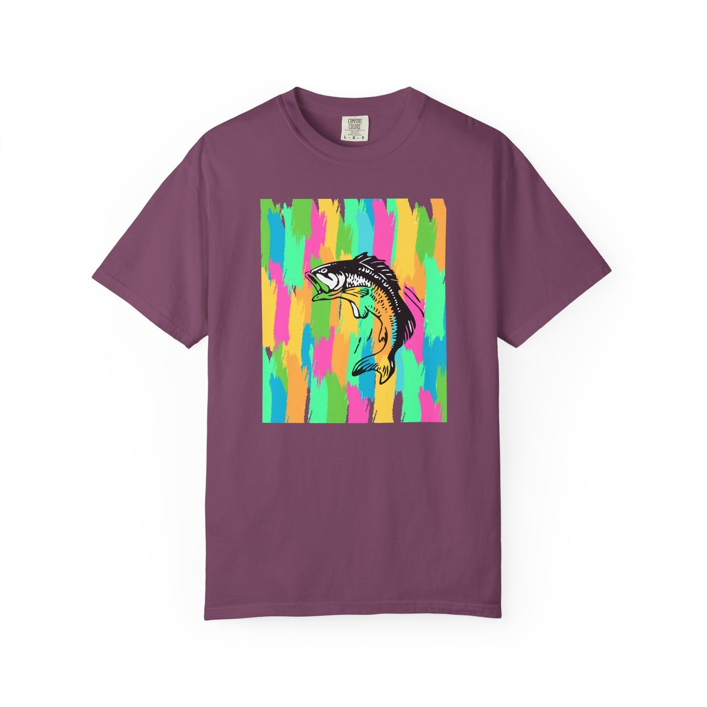 Colorful Bass Fishing T‑Shirt - Unisex
