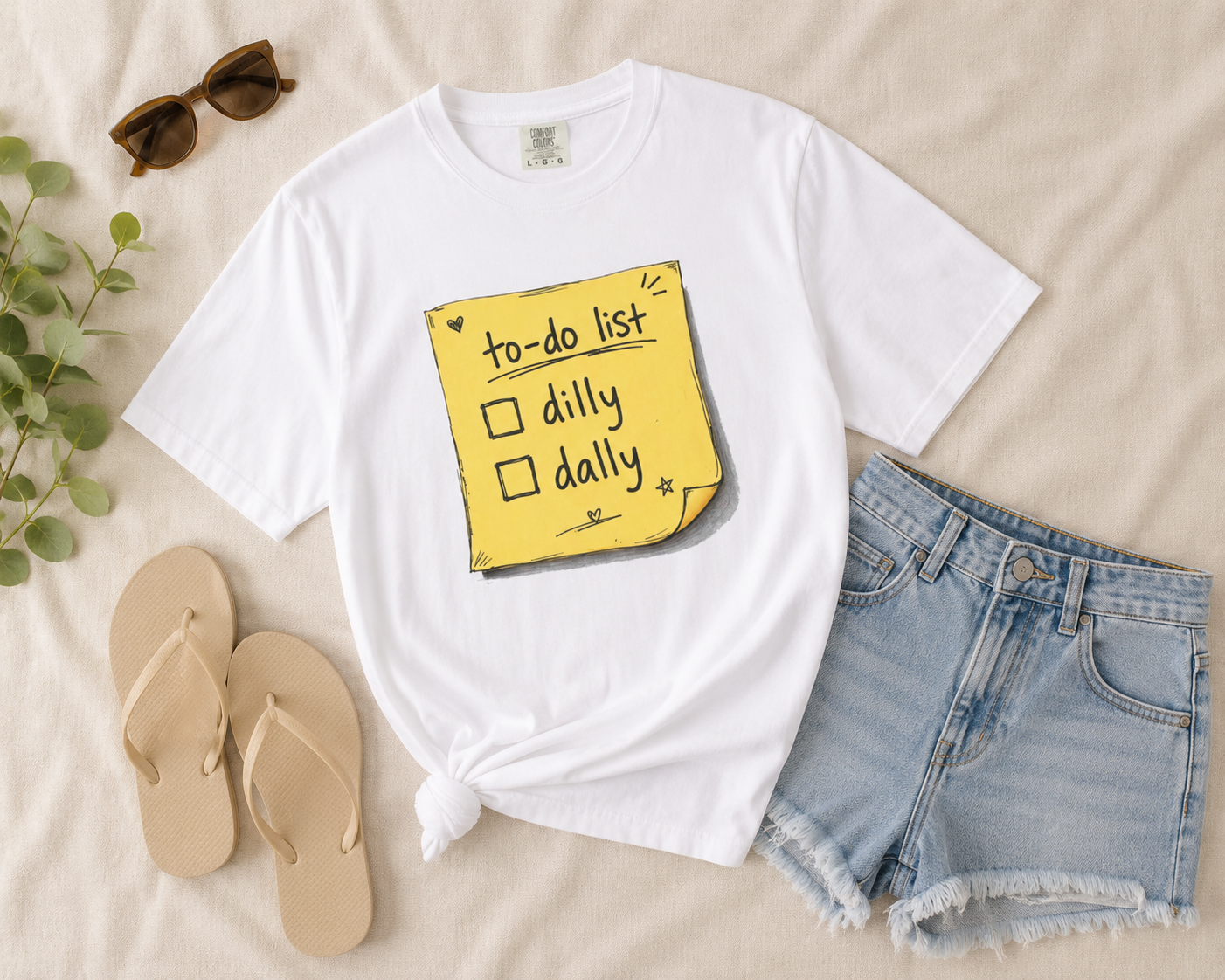 To-Do List 'Dilly Dally' T-Shirt - Unisex