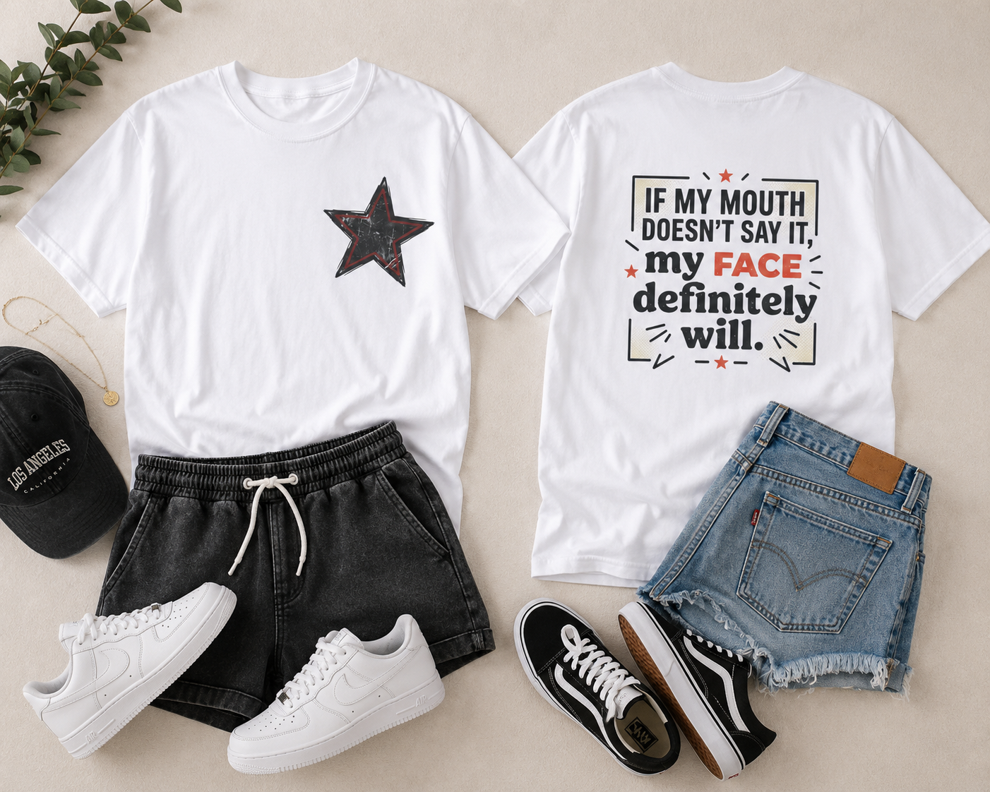 If My Mouth Doesn’t Say It, My Face Definitely Will - t-shirt