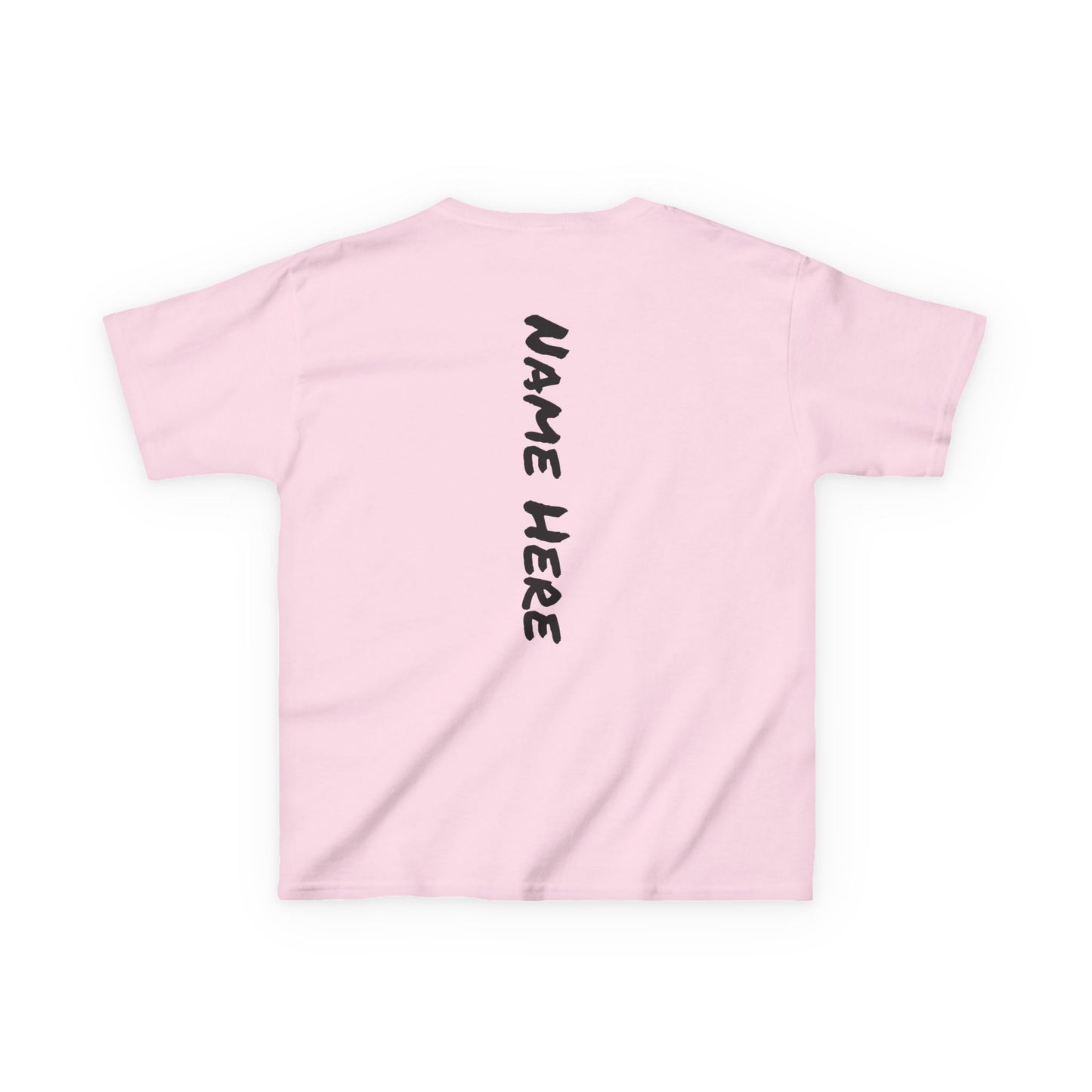 Kids Tee — "Hello Fifth Grade Grade" Lined Notebook Back-to-School Shirt (Custom Name)