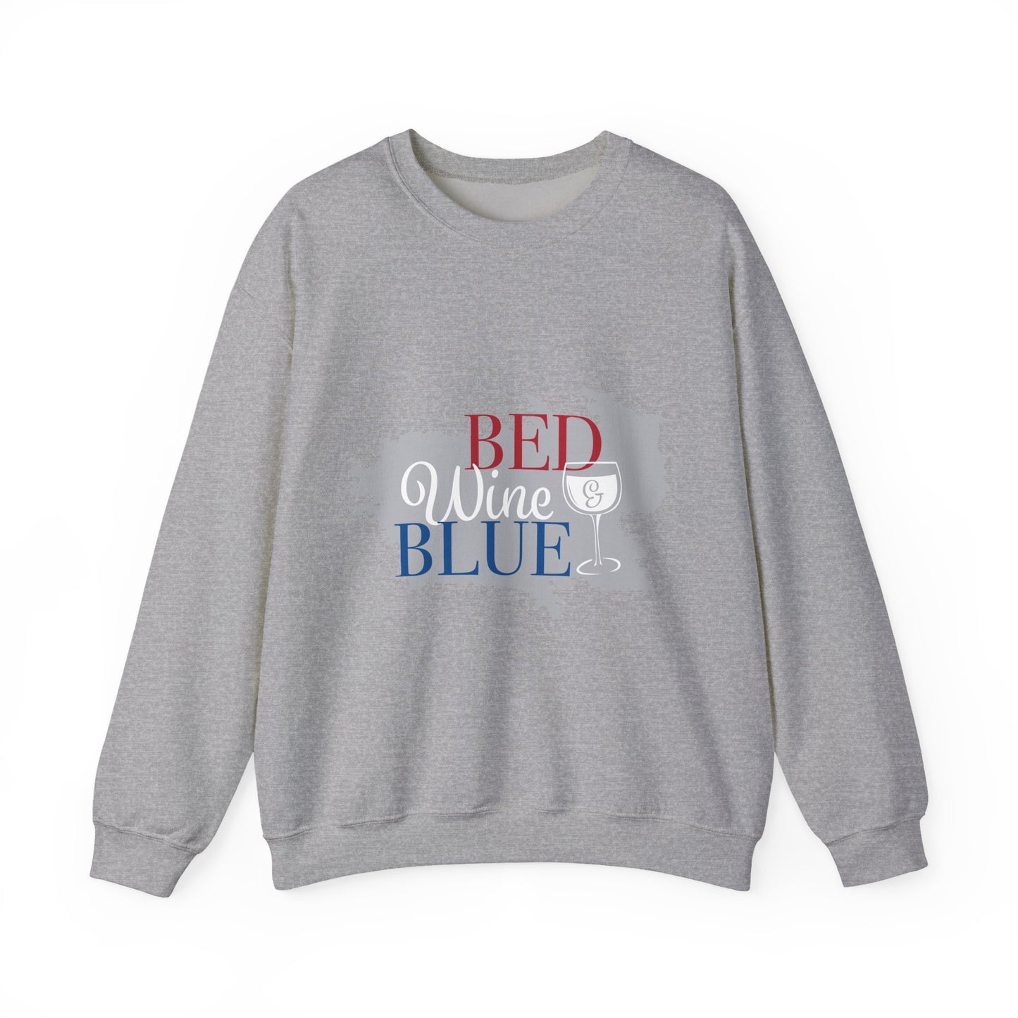 "Red Wine Blue" Patriotic Wine Lover Graphic