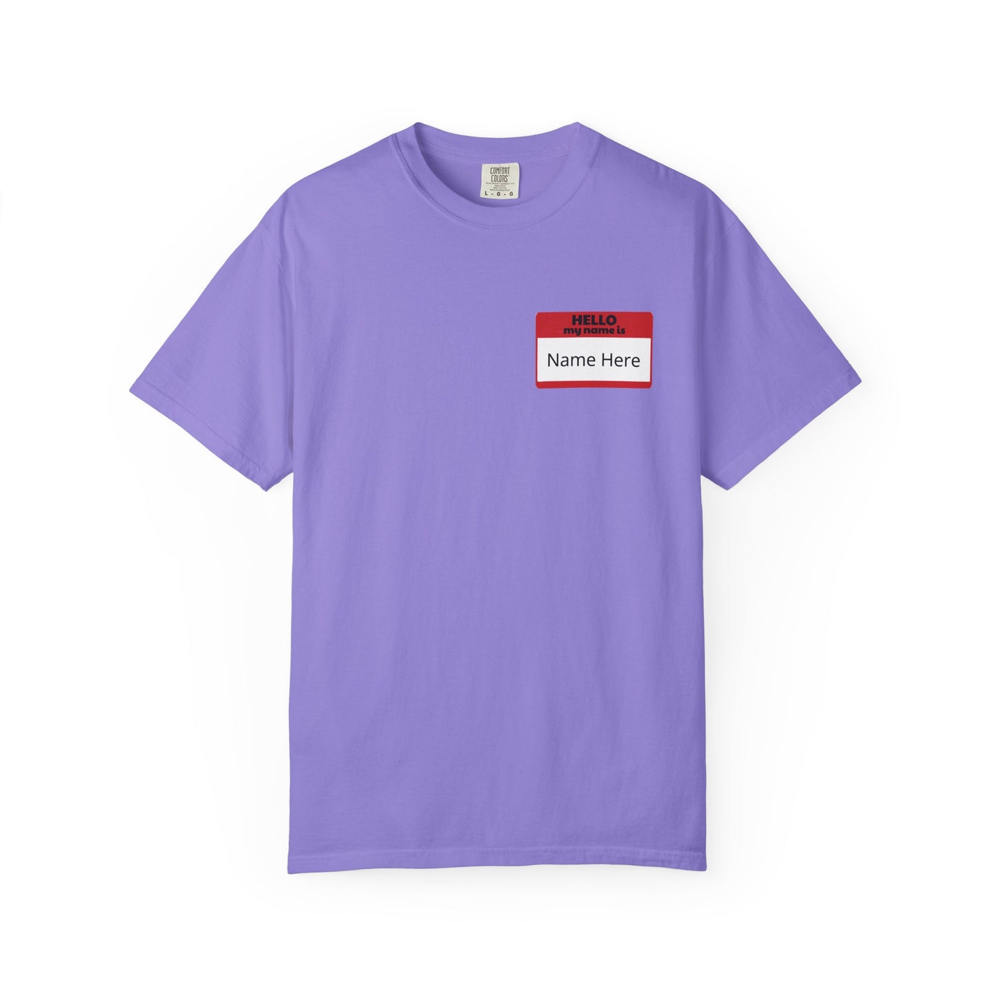 Name Tag Graphic T-Shirt