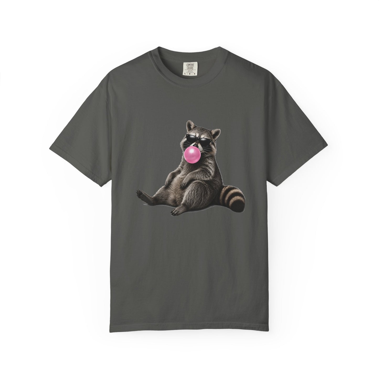 Raccoon Blowing Bubble Gum T-Shirt - Unisex