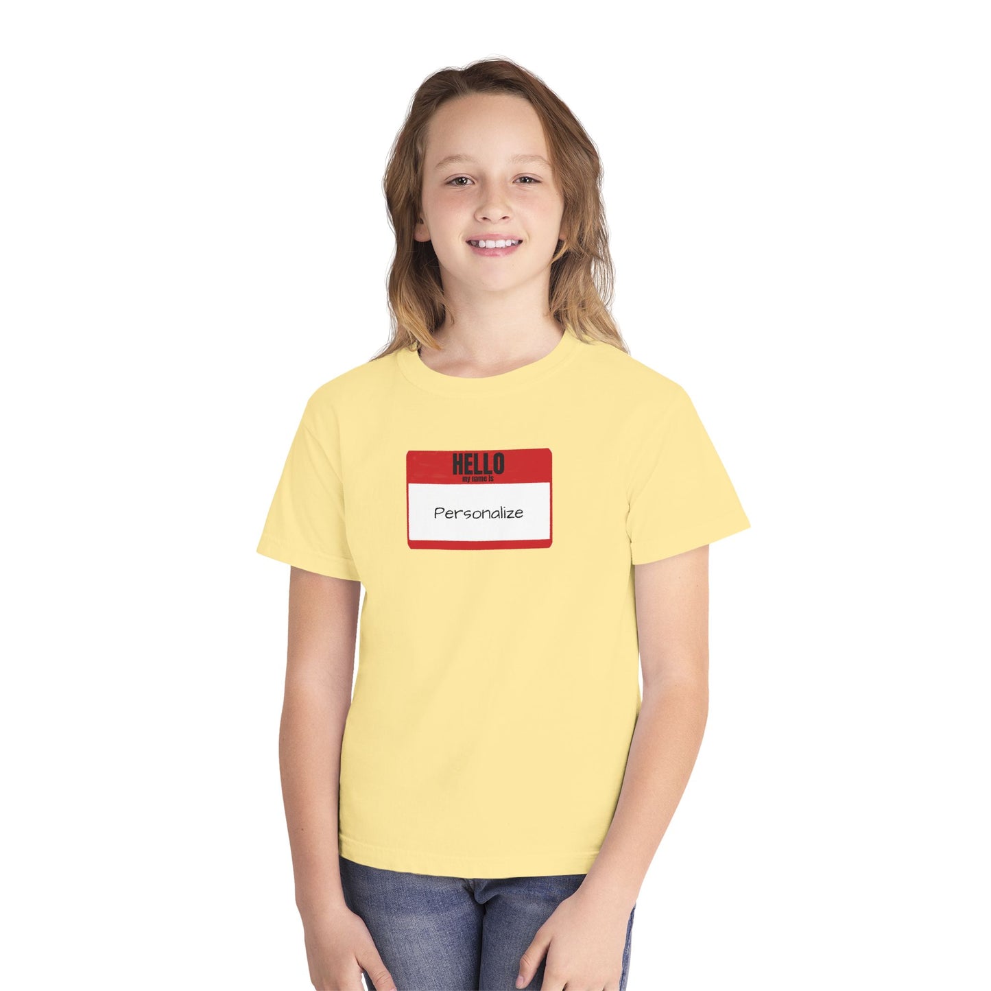 Hello My Name Is (Customizable) - Youth