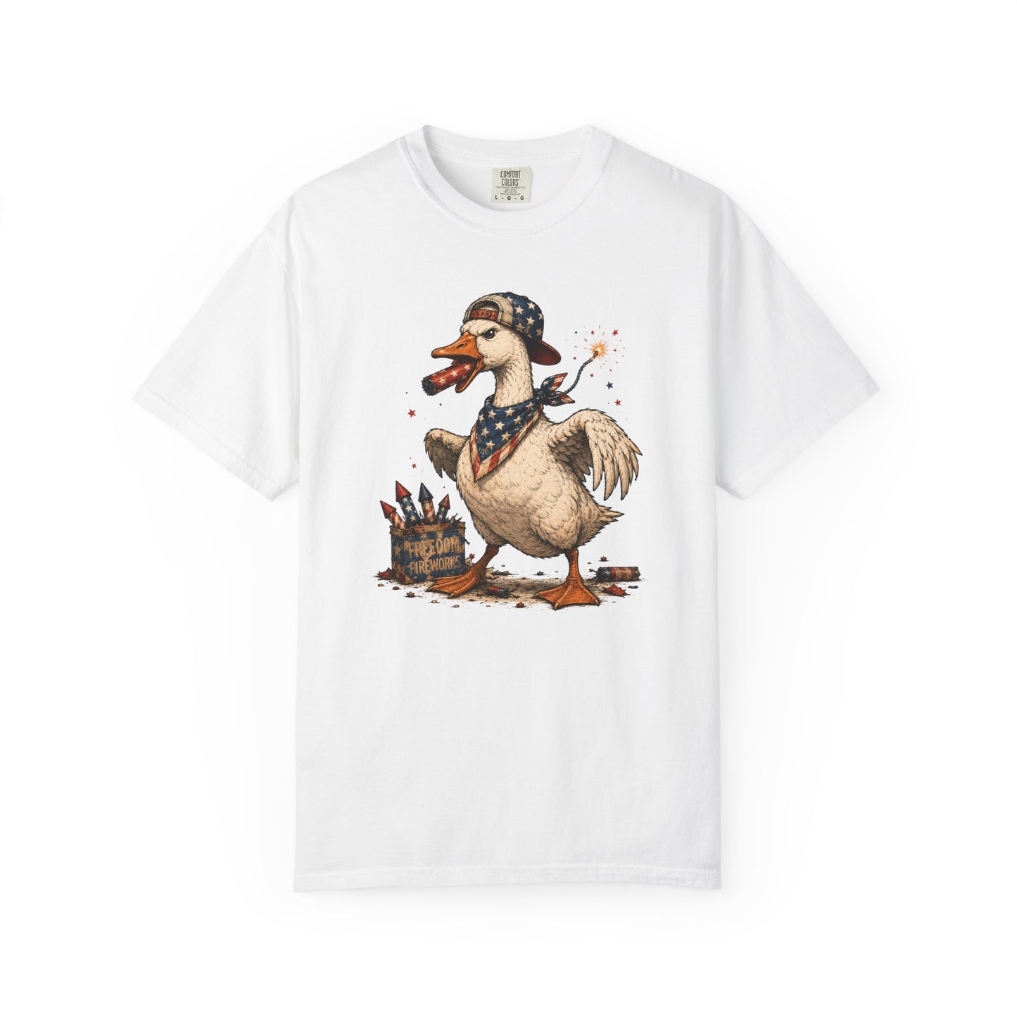 Patriotic Duck Graphic T-Shirt - Unisex