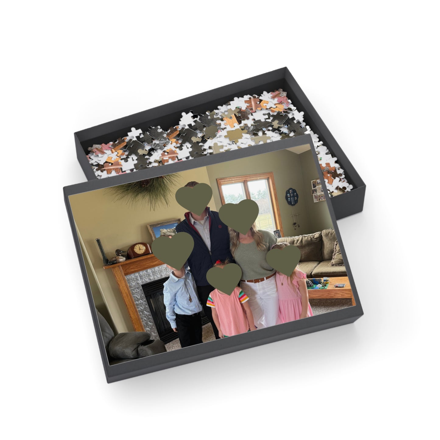 Custom Family Photo Puzzle – (⚠️SEE DESCRIPTION⚠️)