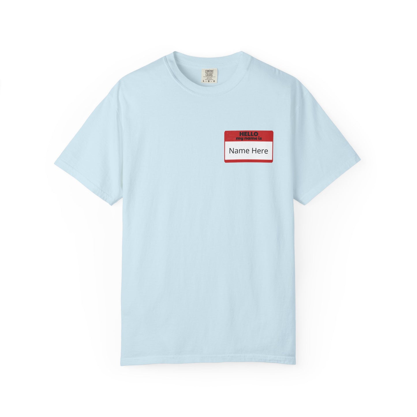 Name Tag Graphic T-Shirt