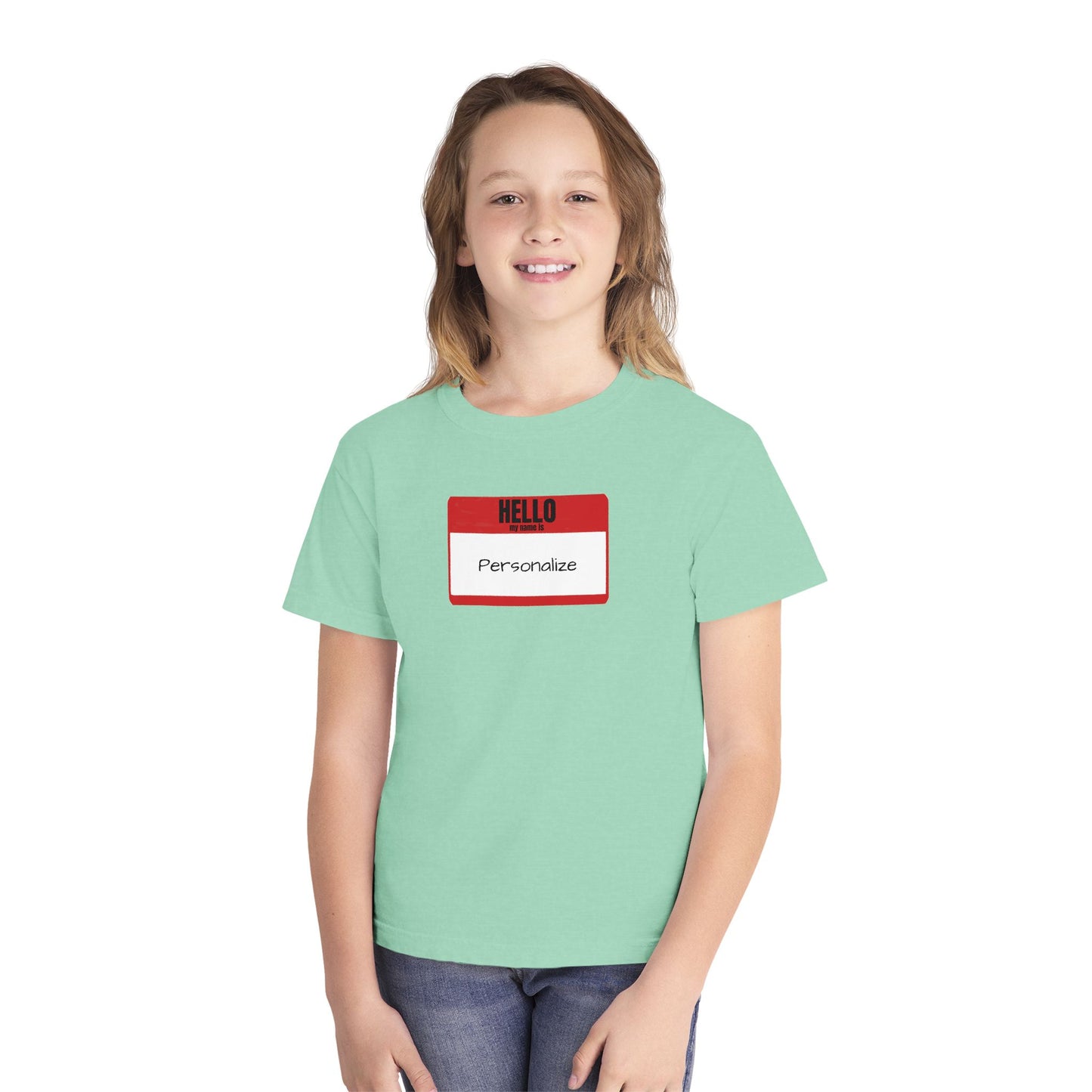 Hello My Name Is (Customizable) - Youth