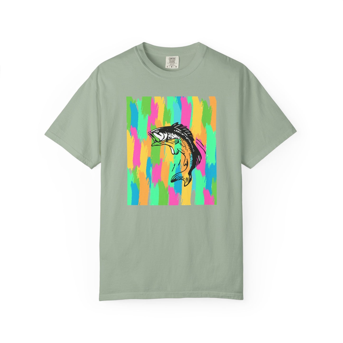Colorful Bass Fishing T‑Shirt - Unisex