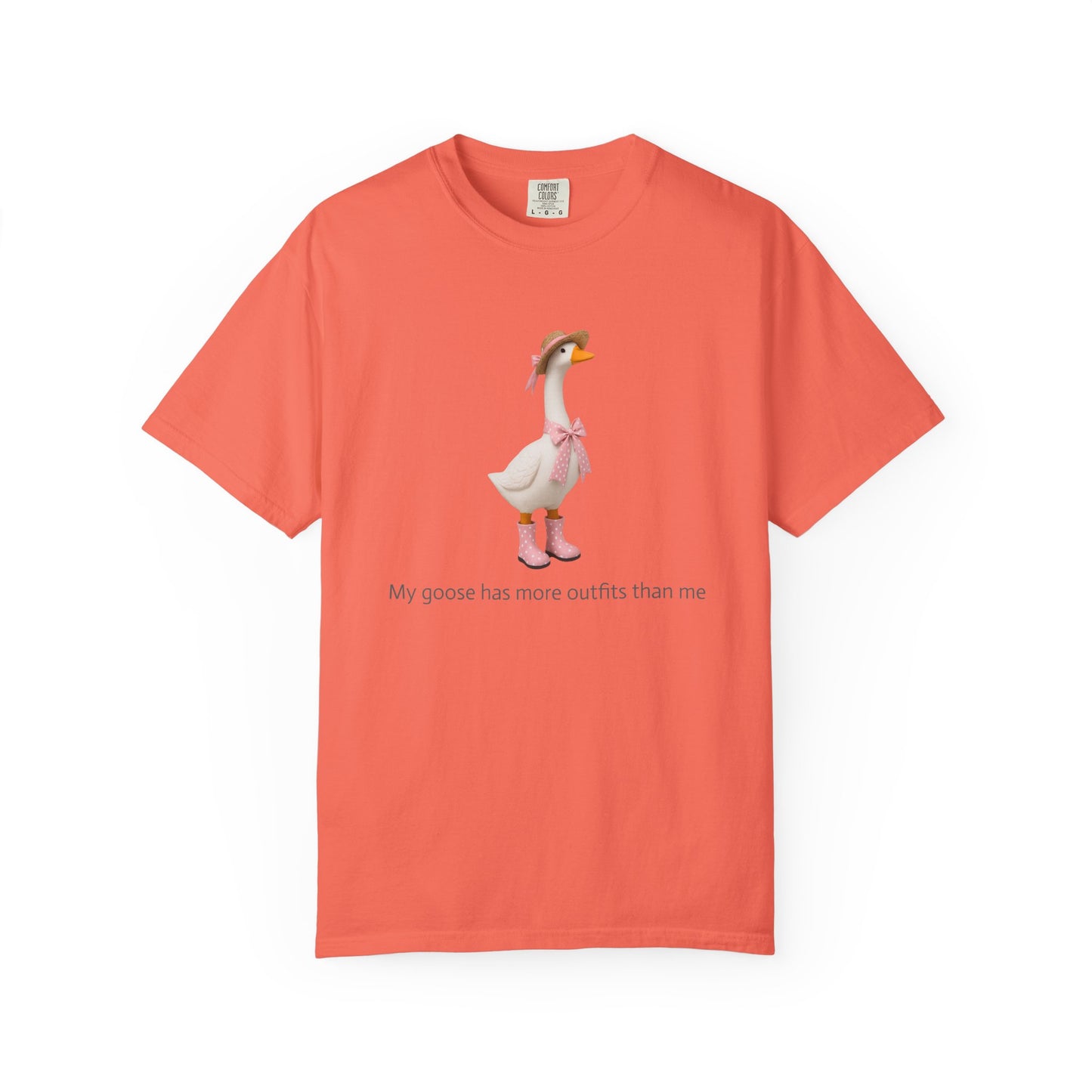 Porch Goose Graphic Cotton T-Shirt