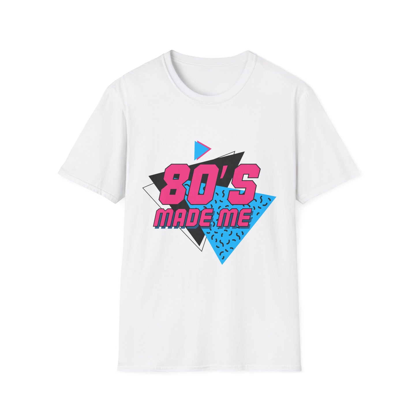 80's Made Me T-Shirt — Retro 80s Nostalgia Graphic Tee
