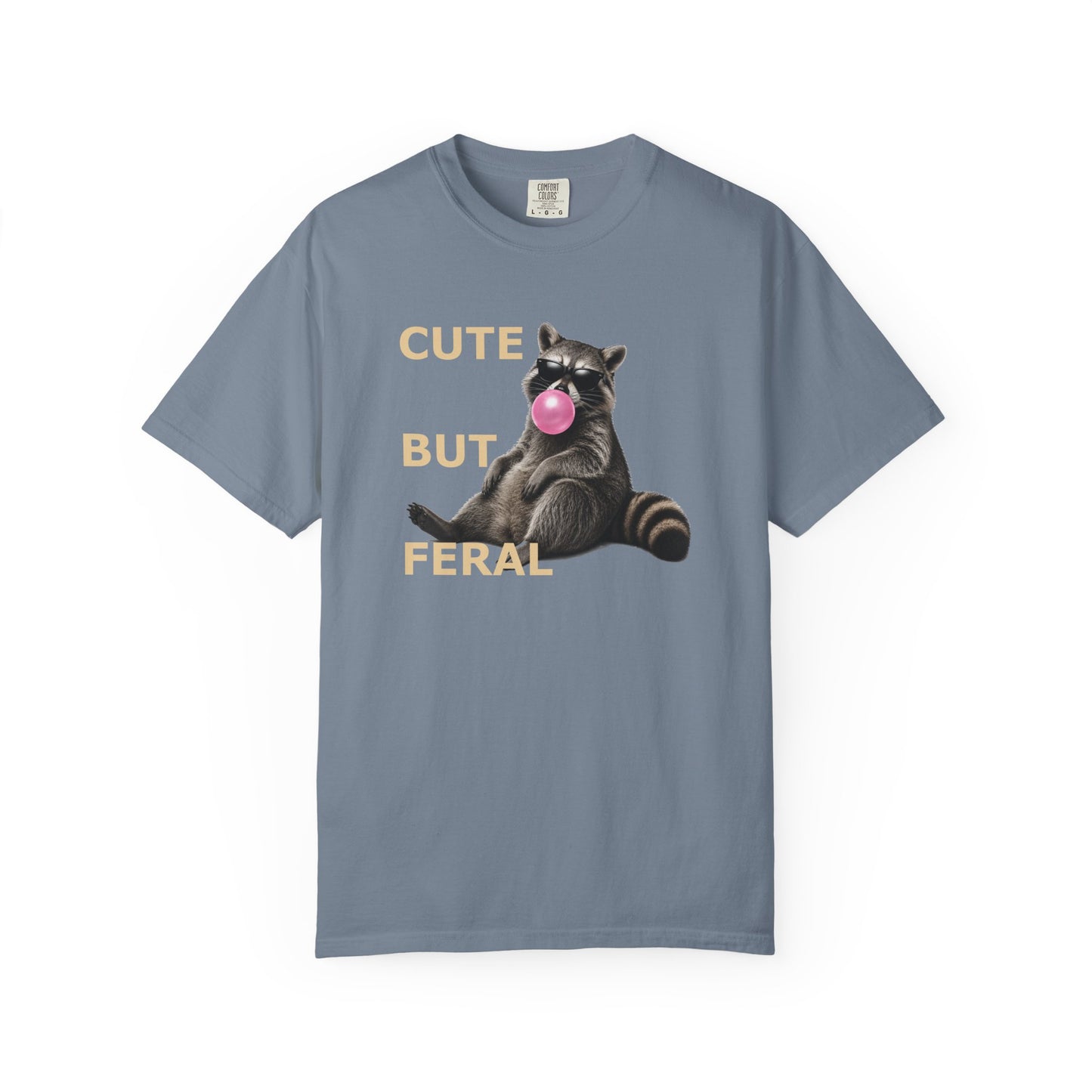 Raccoon "Cute But Feral" T-Shirt - Unisex