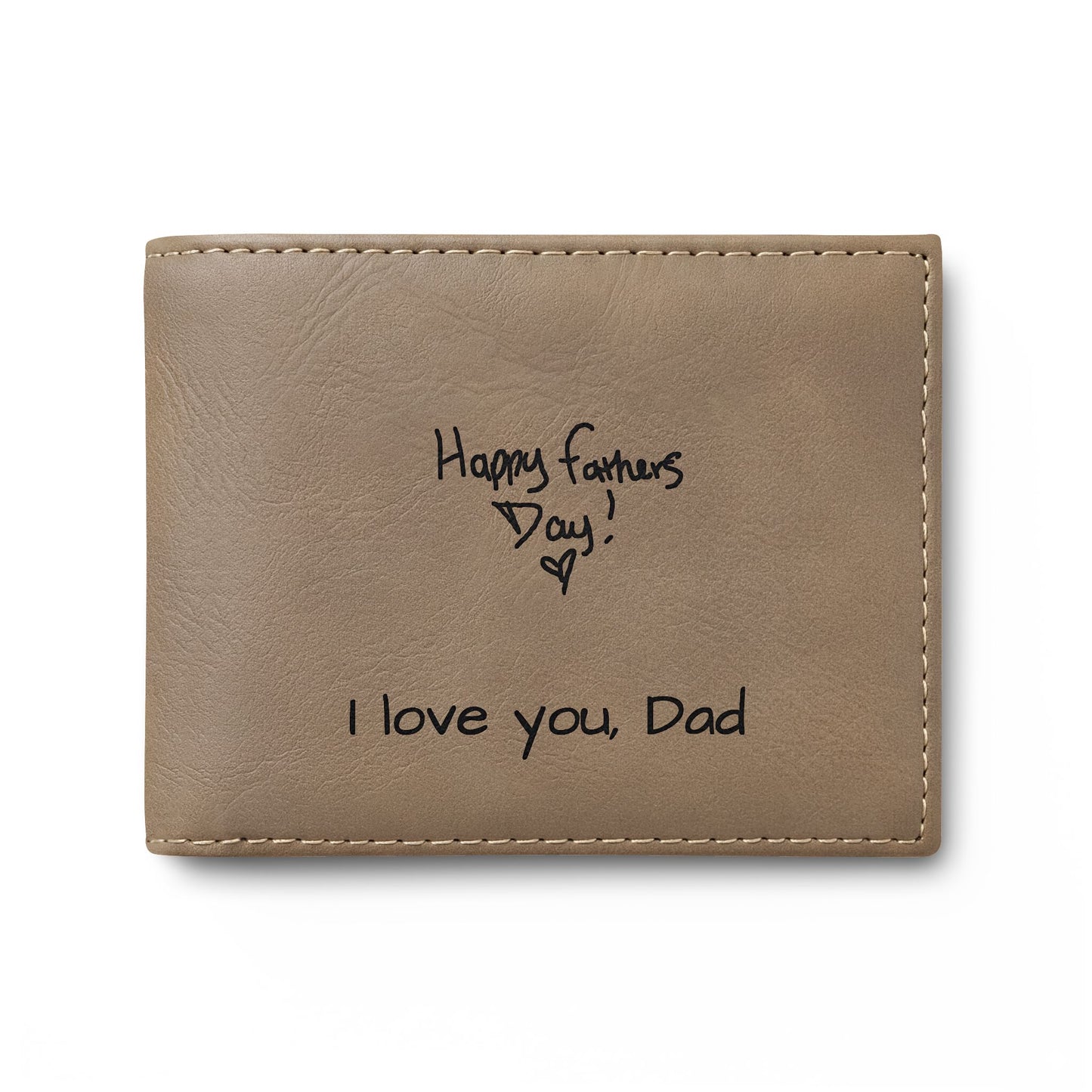 Customized hand written - Bi-Fold Wallet (⚠️SEE DESCRIPTION⚠️)
