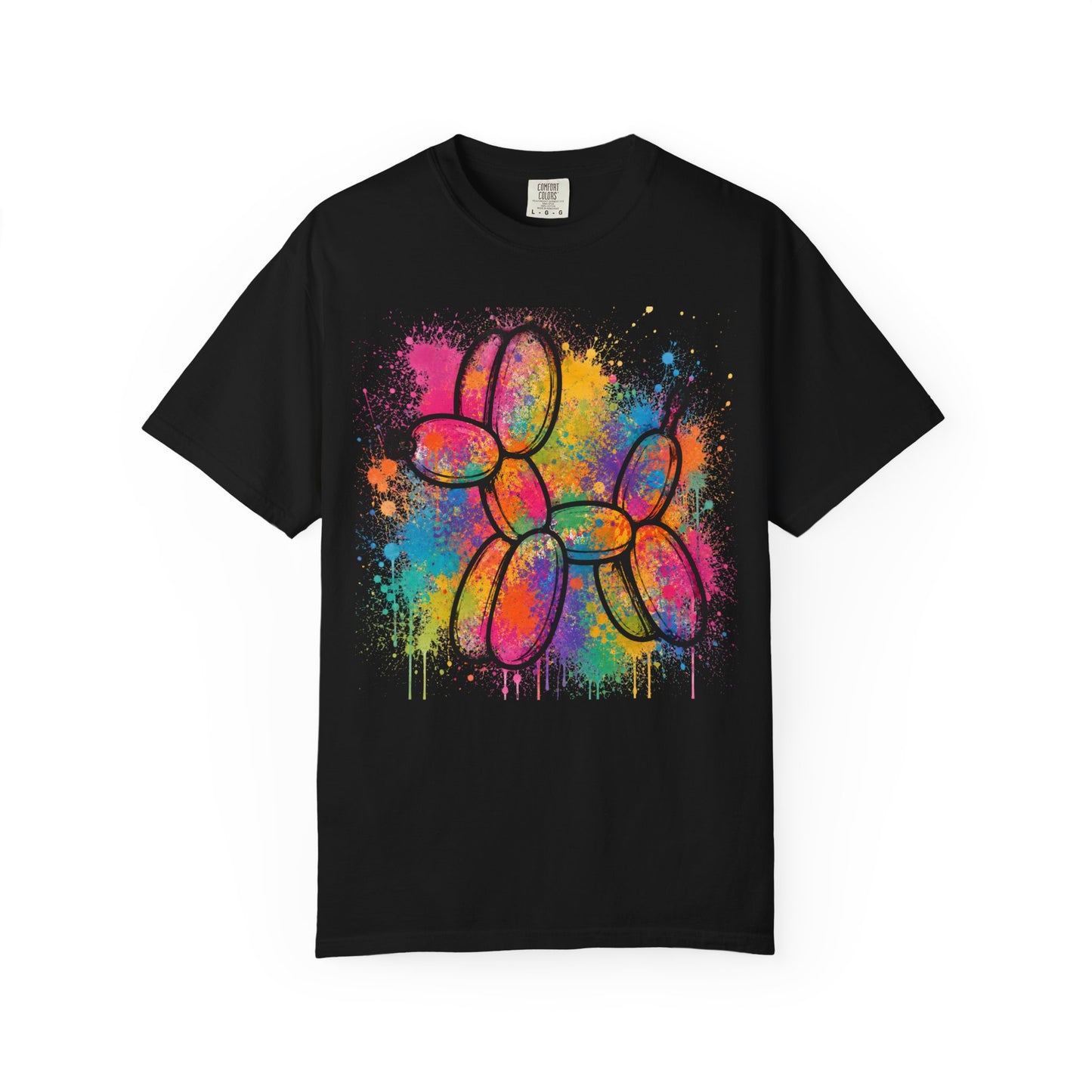 Graffiti Balloon Dog T-Shirt - Unisex