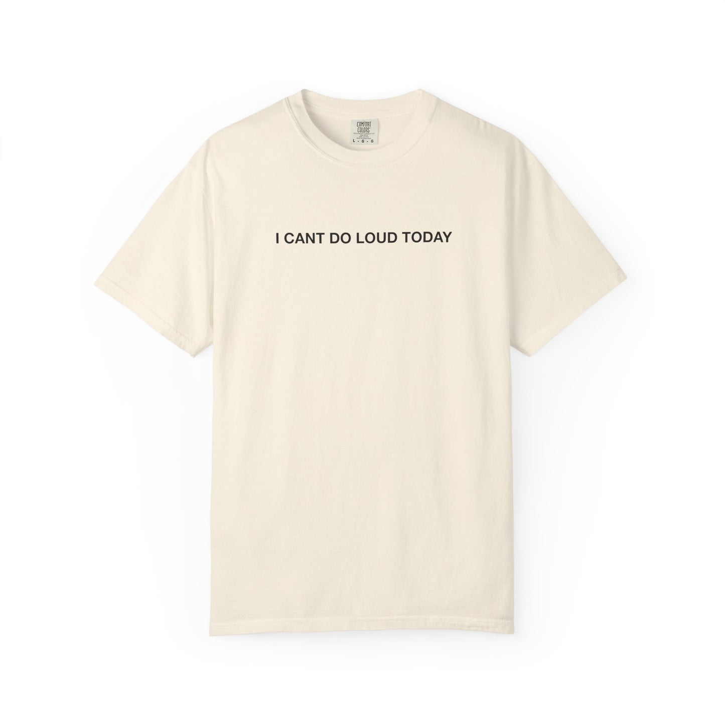 I Can't Do Loud Today T‑Shirt