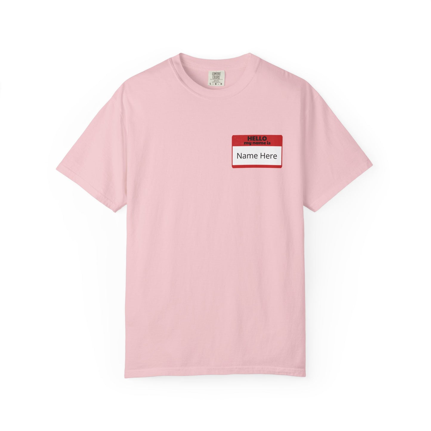 Name Tag Graphic T-Shirt