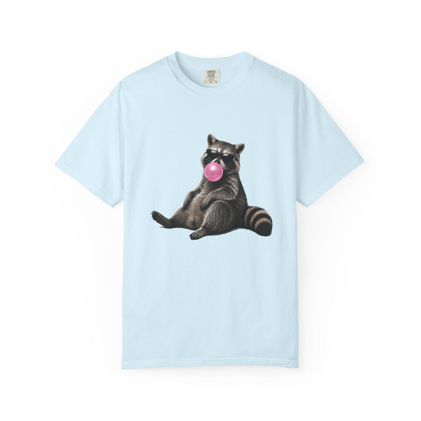 Raccoon Blowing Bubble Gum T-Shirt - Unisex