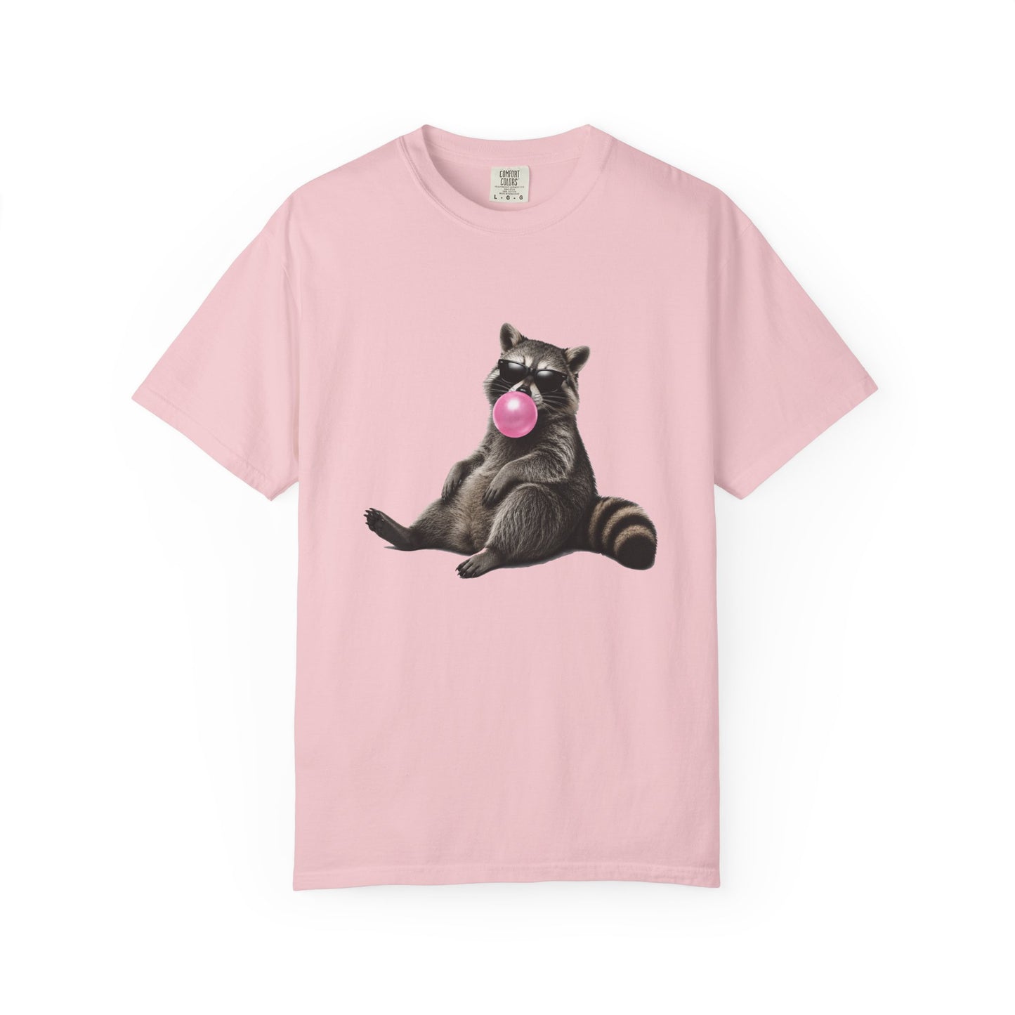 Raccoon Blowing Bubble Gum T-Shirt - Unisex
