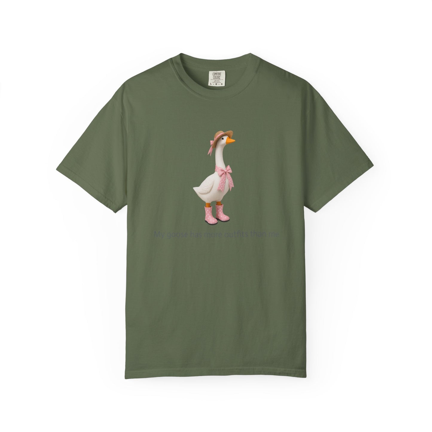 Porch Goose Graphic Cotton T-Shirt