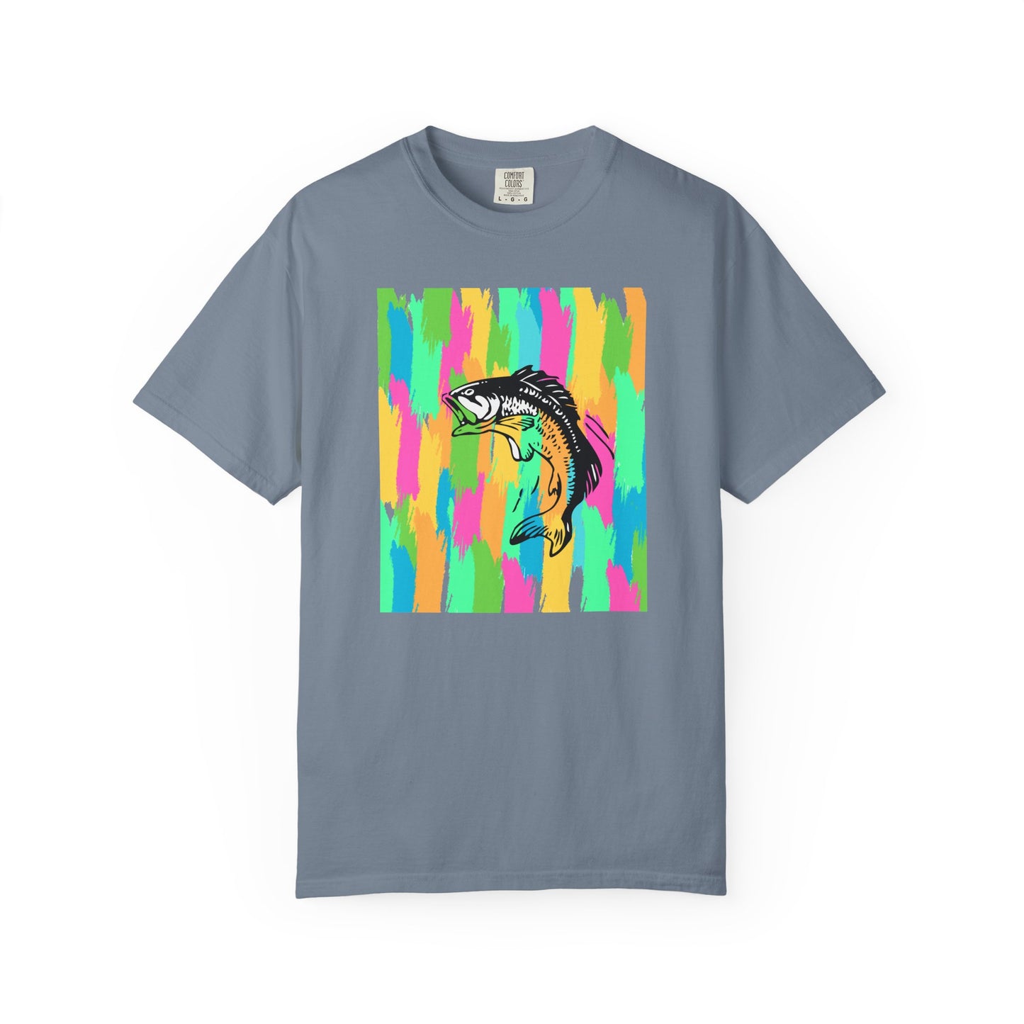 Colorful Bass Fishing T‑Shirt - Unisex