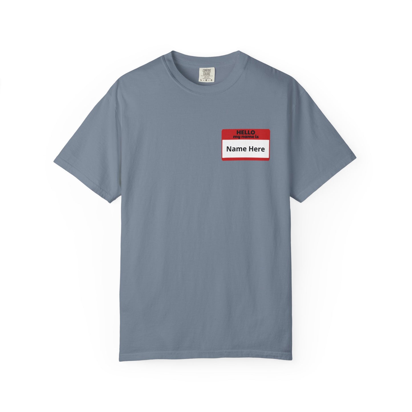 Name Tag Graphic T-Shirt
