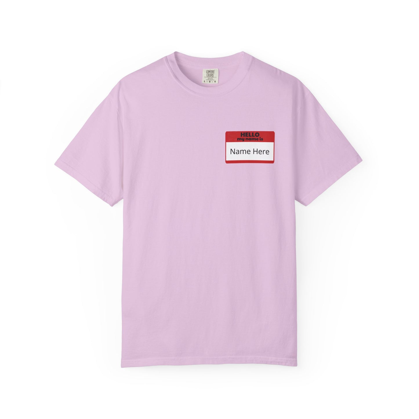 Name Tag Graphic T-Shirt
