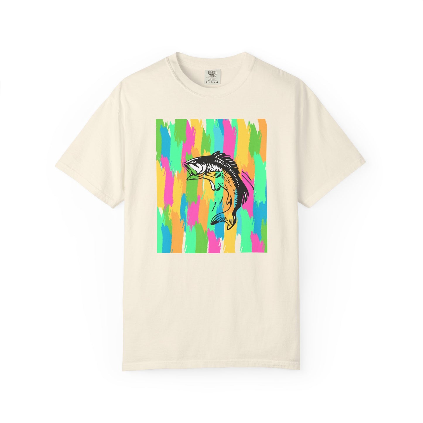 Colorful Bass Fishing T‑Shirt - Unisex