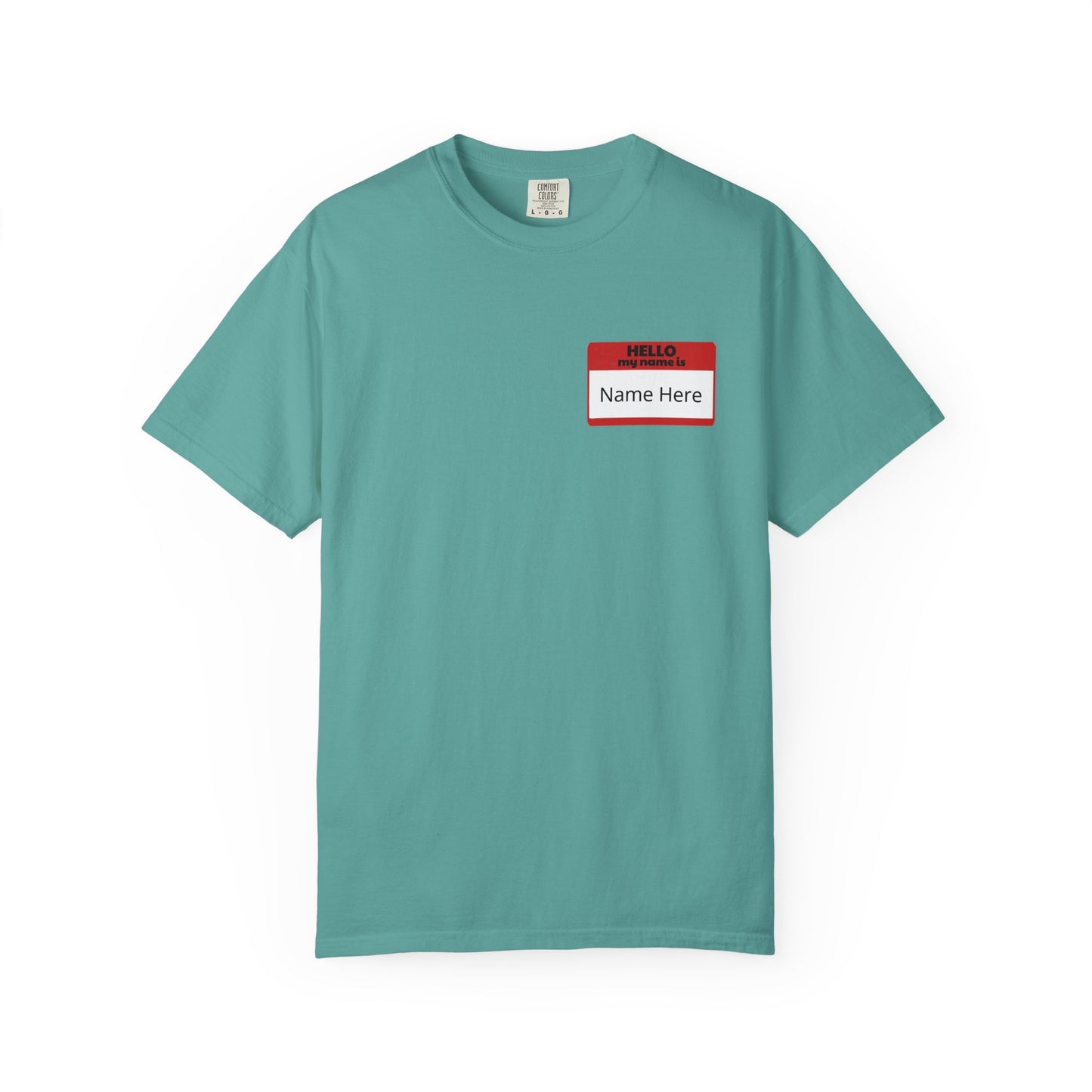 Name Tag Graphic T-Shirt