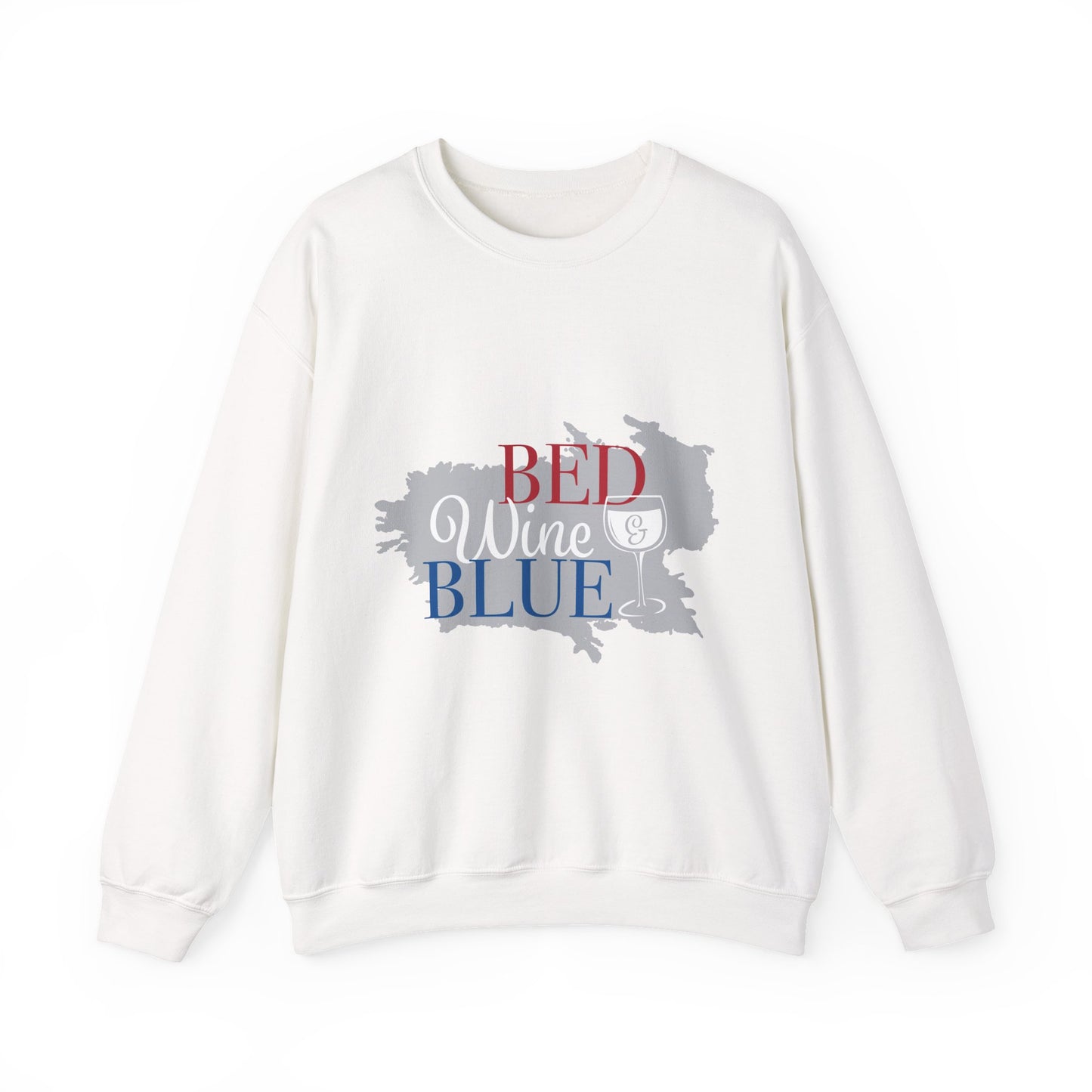"Red Wine Blue" Patriotic Wine Lover Graphic