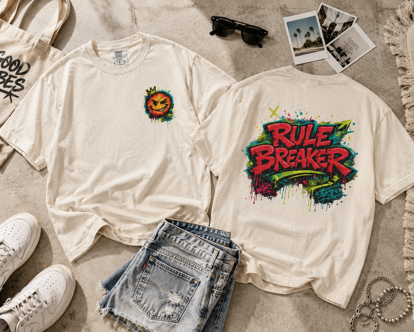 Rule Breaker Graphic T-Shirt - Unisex