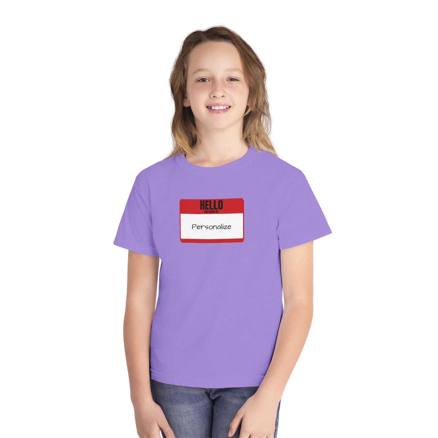 Hello My Name Is (Customizable) - Youth