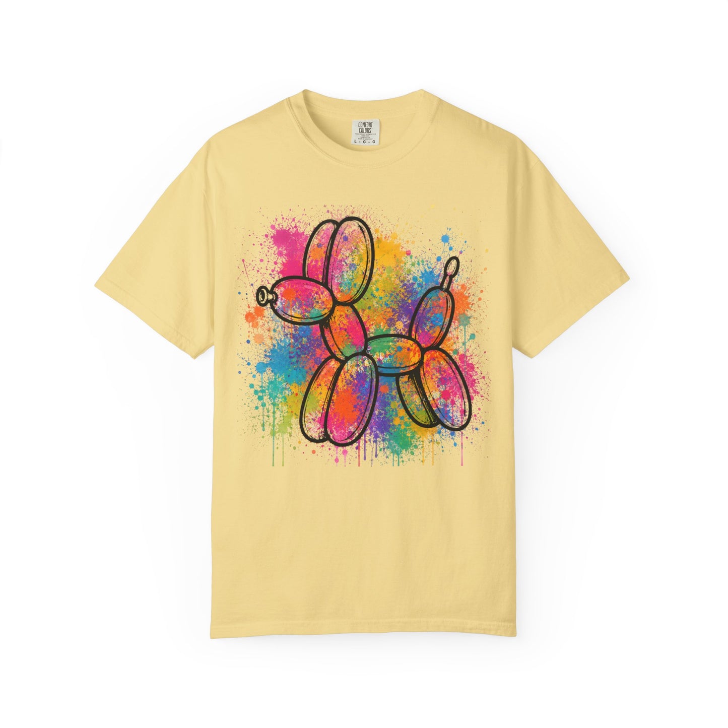 Graffiti Balloon Dog T-Shirt - Unisex