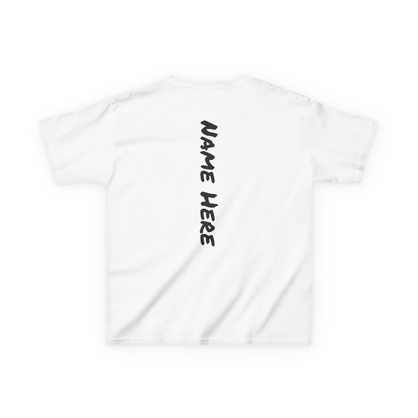 Kids Tee — "Hello Second Grade Grade" Lined Notebook Back-to-School Shirt (Custom Name)
