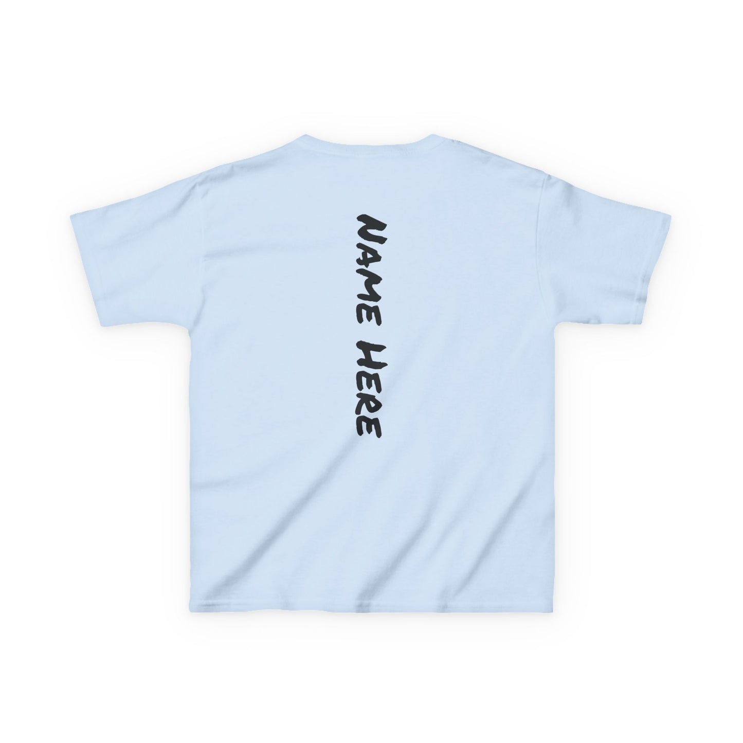 Kids Tee — "Hello Third Grade Grade" Lined Notebook Back-to-School Shirt (Custom Name)