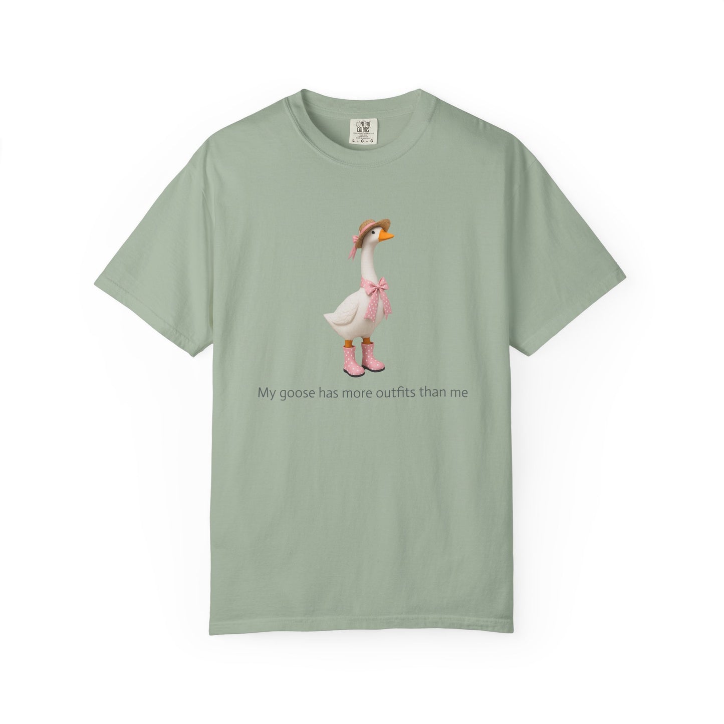 Porch Goose Graphic Cotton T-Shirt