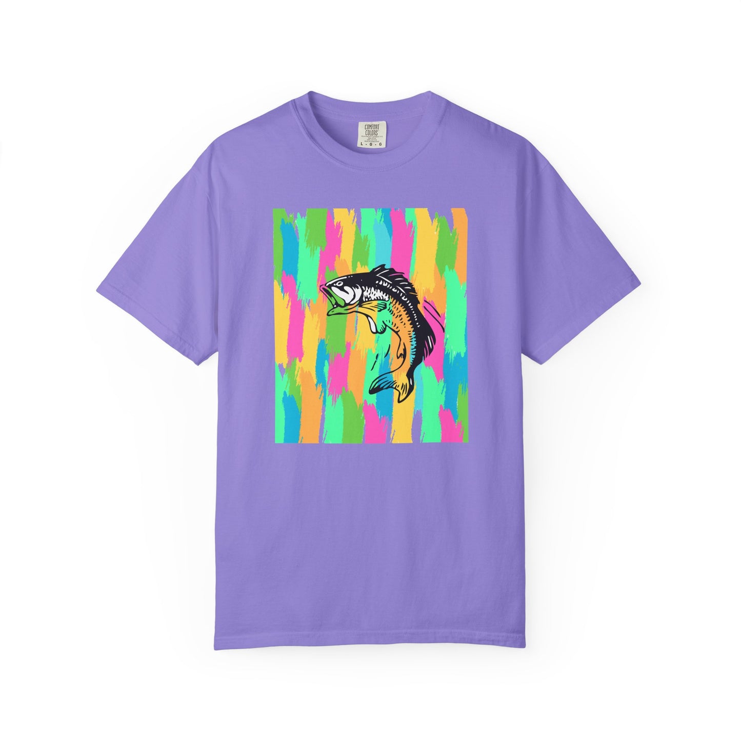 Colorful Bass Fishing T‑Shirt - Unisex