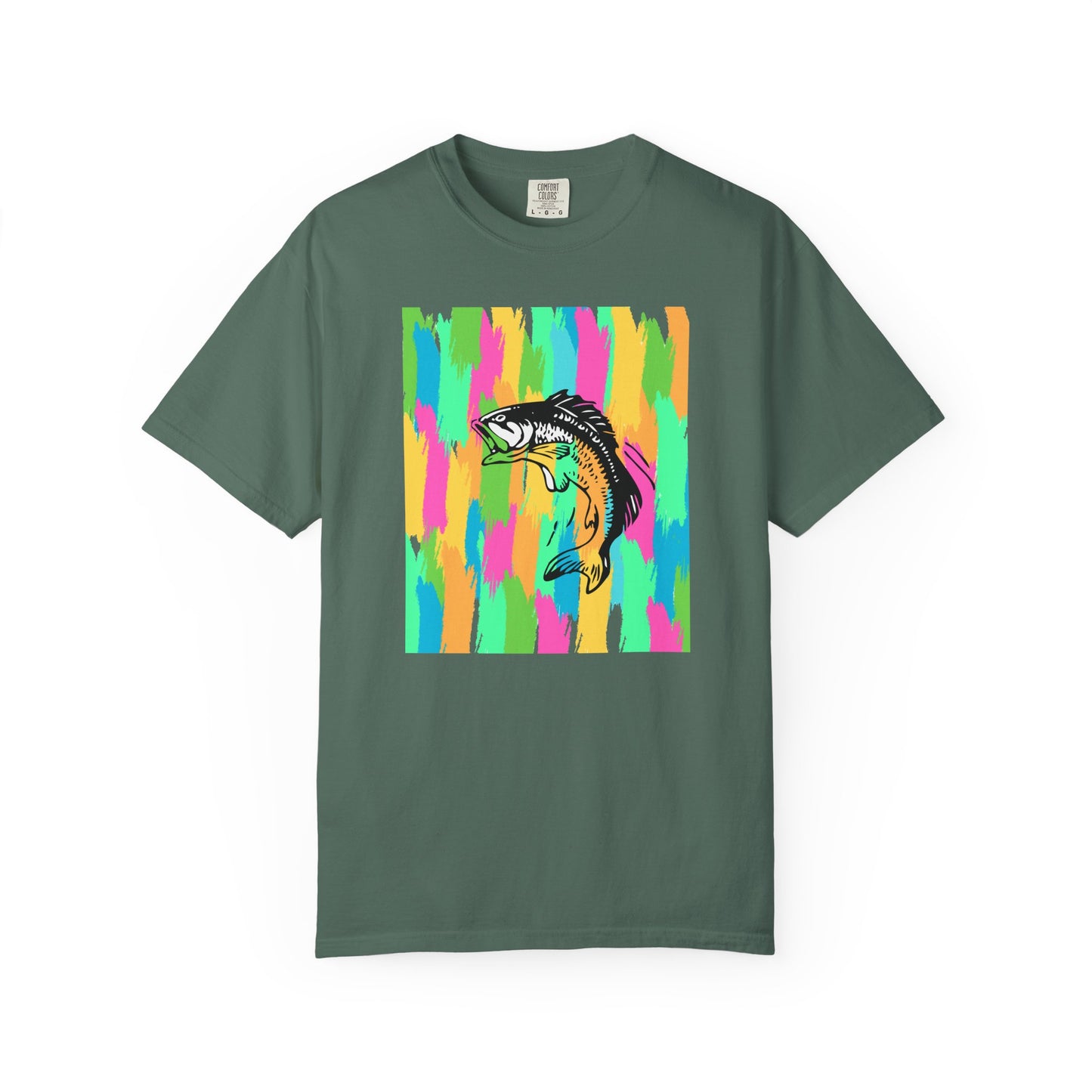 Colorful Bass Fishing T‑Shirt - Unisex