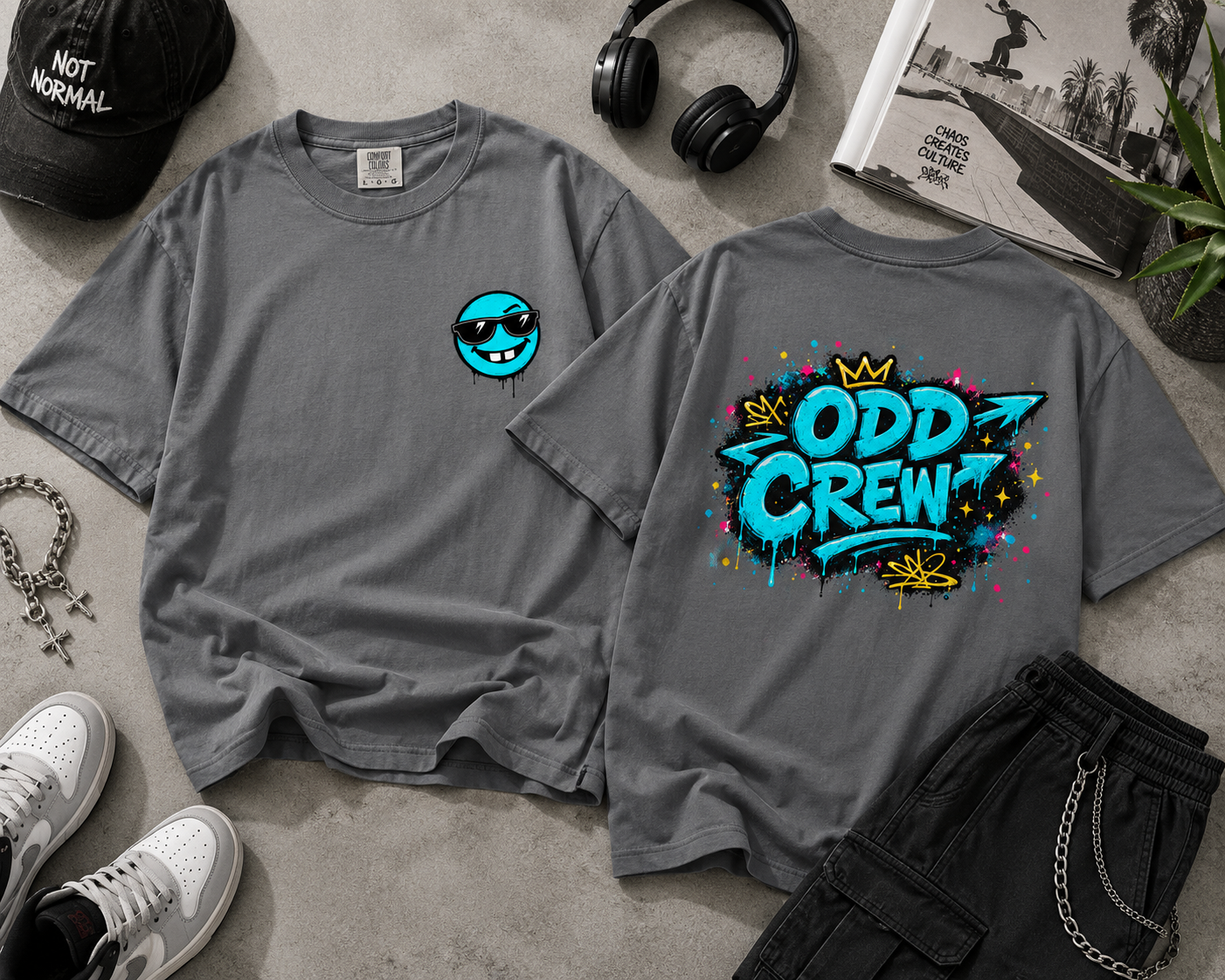 Odd Crew Graphic T-Shirt - Unisex