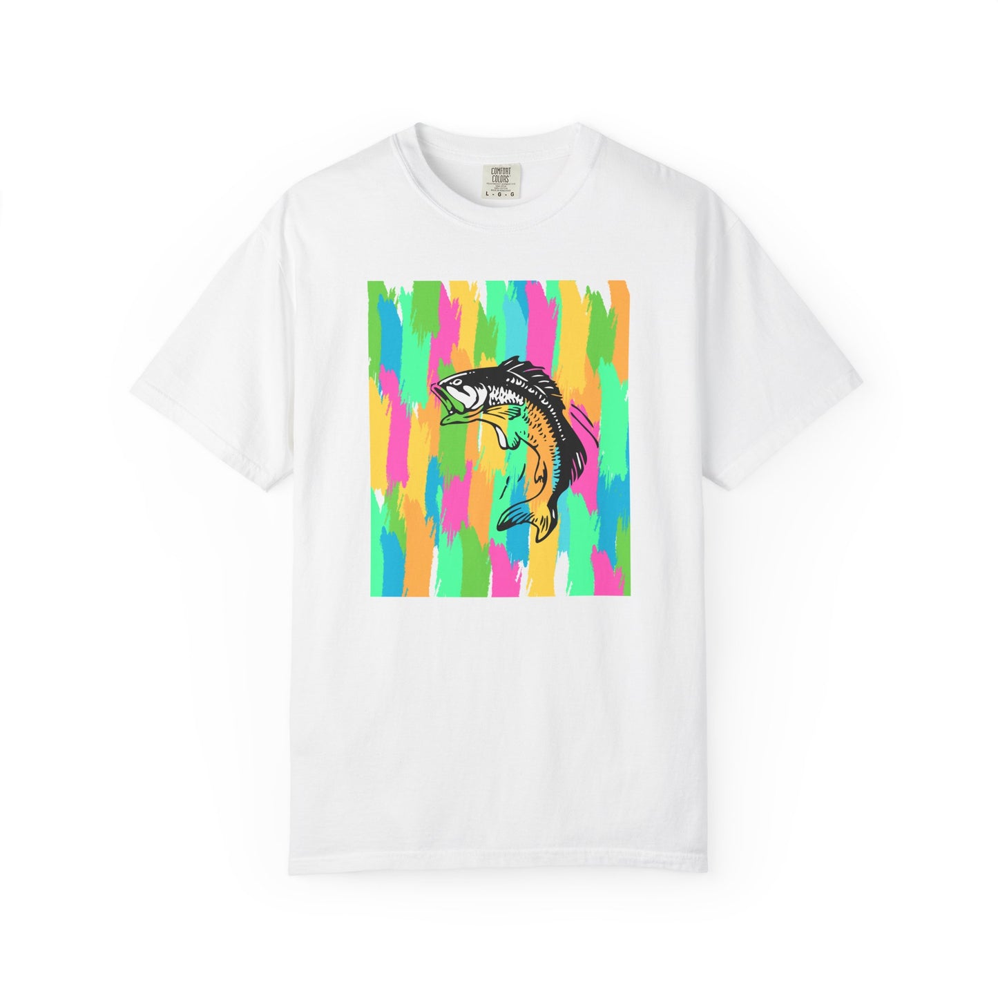 Colorful Bass Fishing T‑Shirt - Unisex