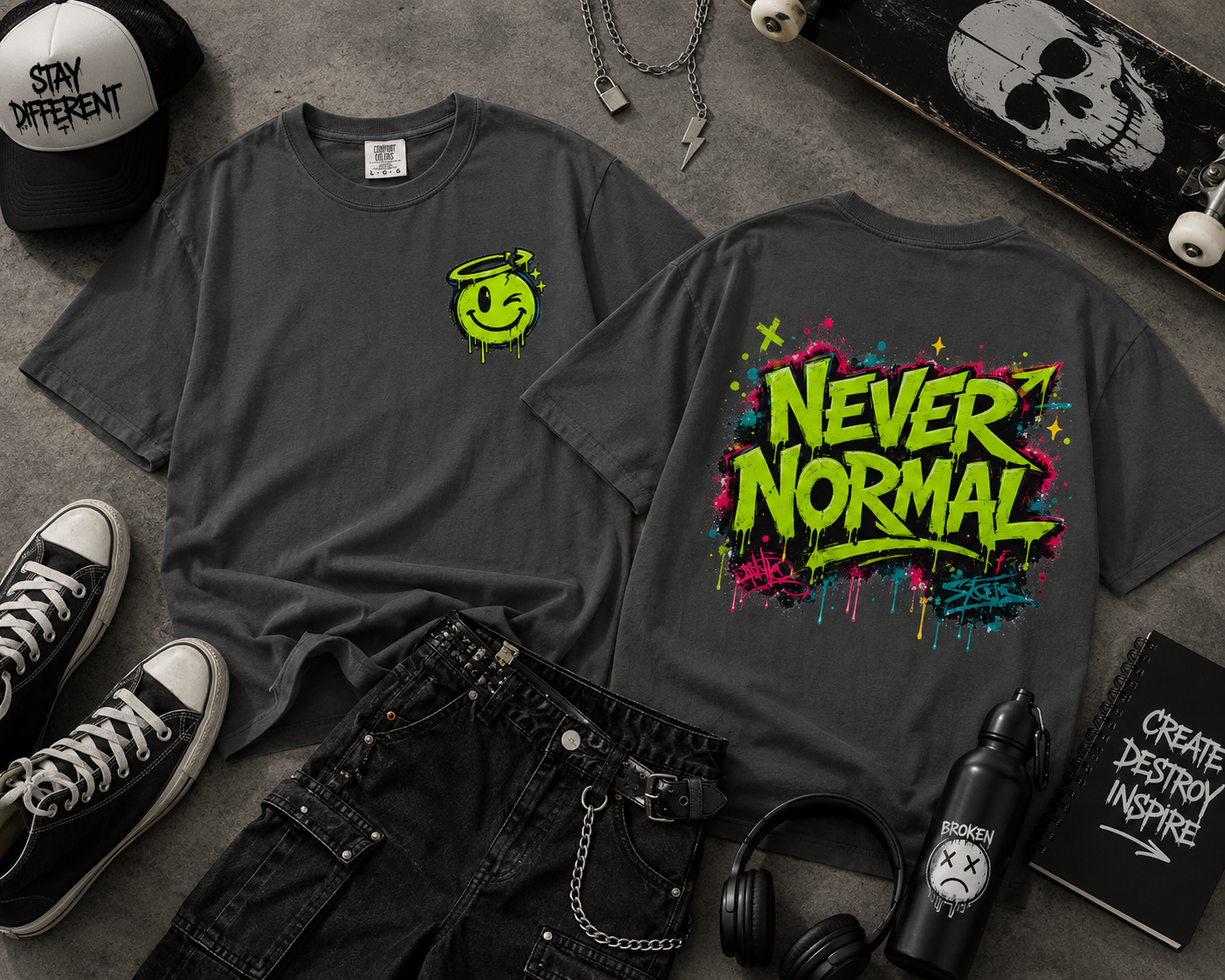 Never Normal Graphic T-Shirt - Unisex