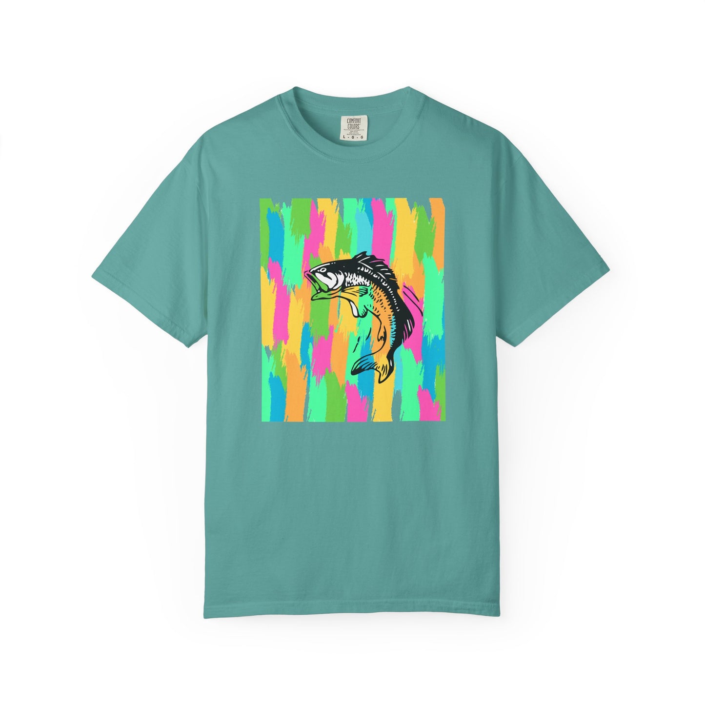 Colorful Bass Fishing T‑Shirt - Unisex