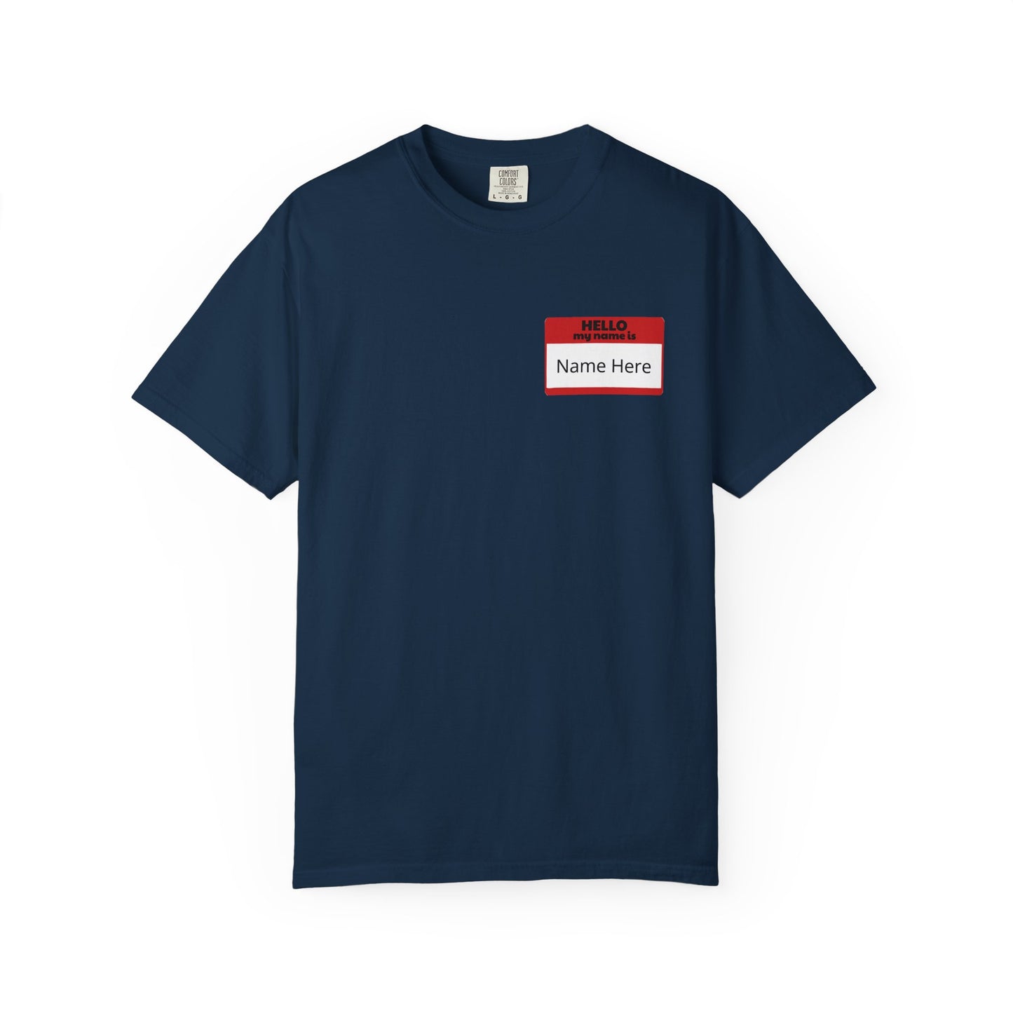 Name Tag Graphic T-Shirt