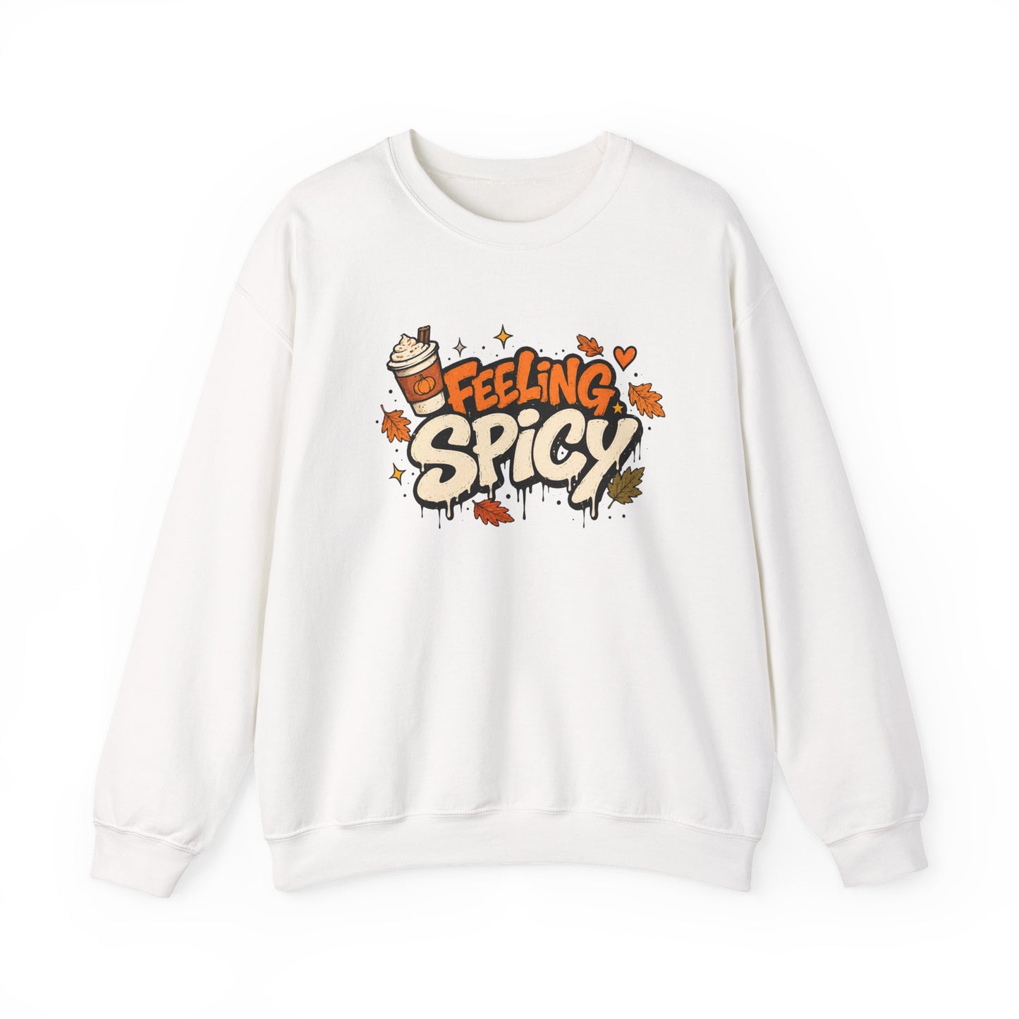 Feeling Spicy Sweatshirt — Fall Graphic Crewneck - Unisex