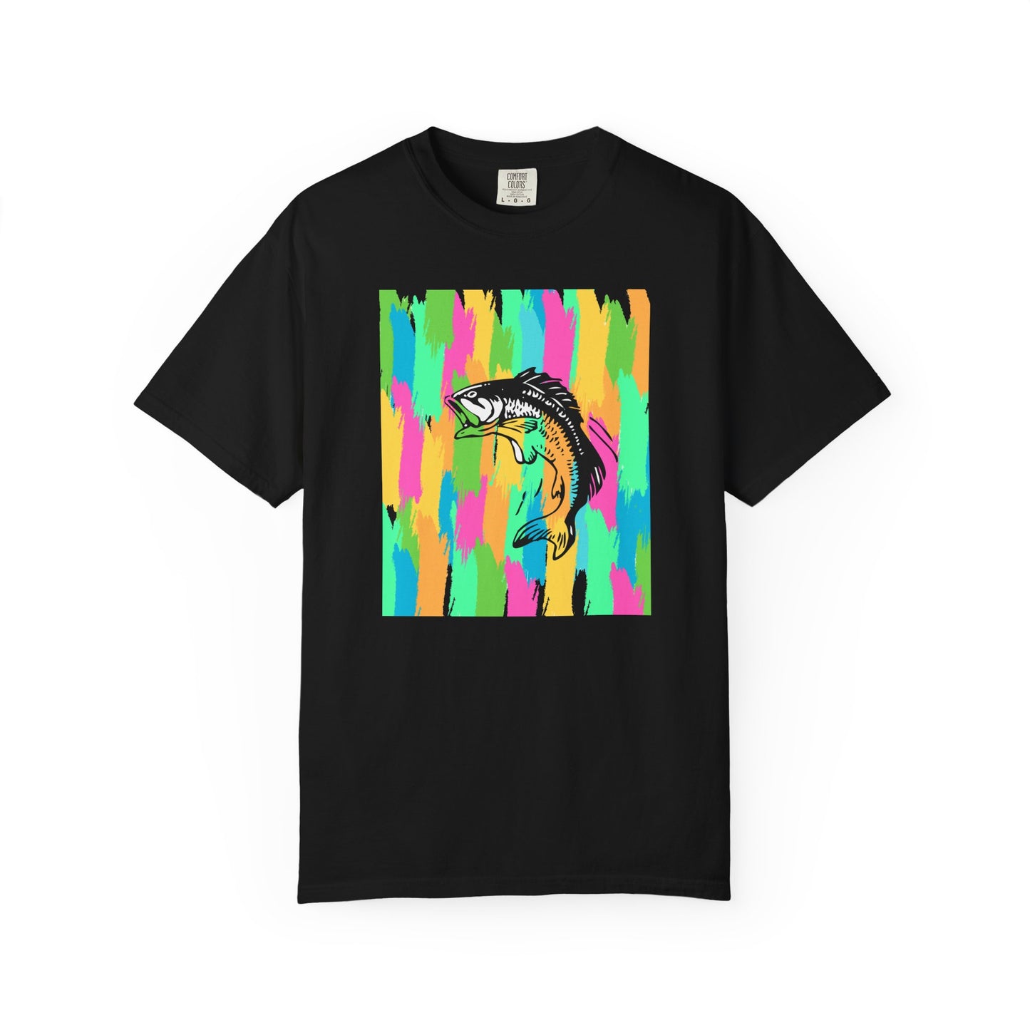 Colorful Bass Fishing T‑Shirt - Unisex
