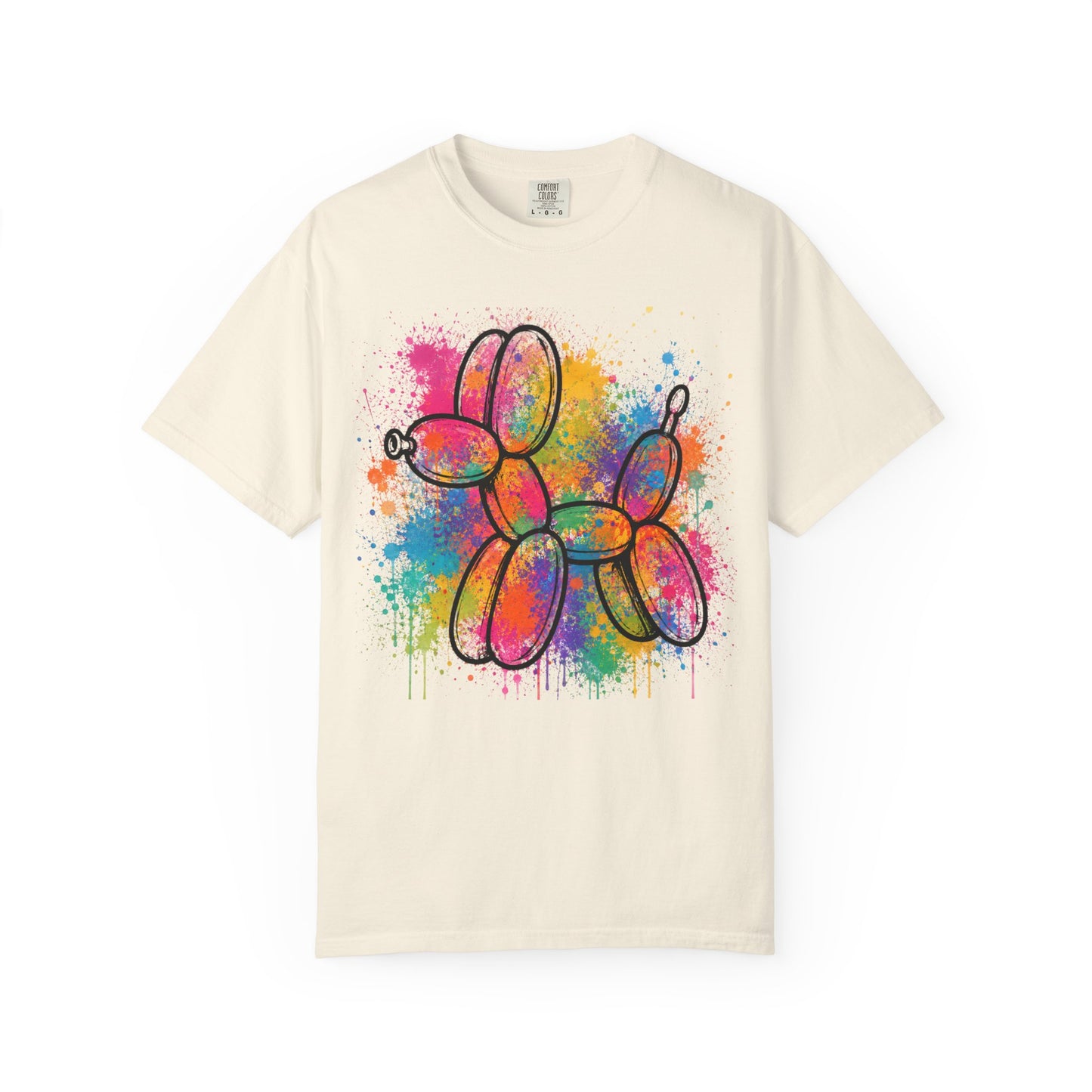 Graffiti Balloon Dog T-Shirt - Unisex
