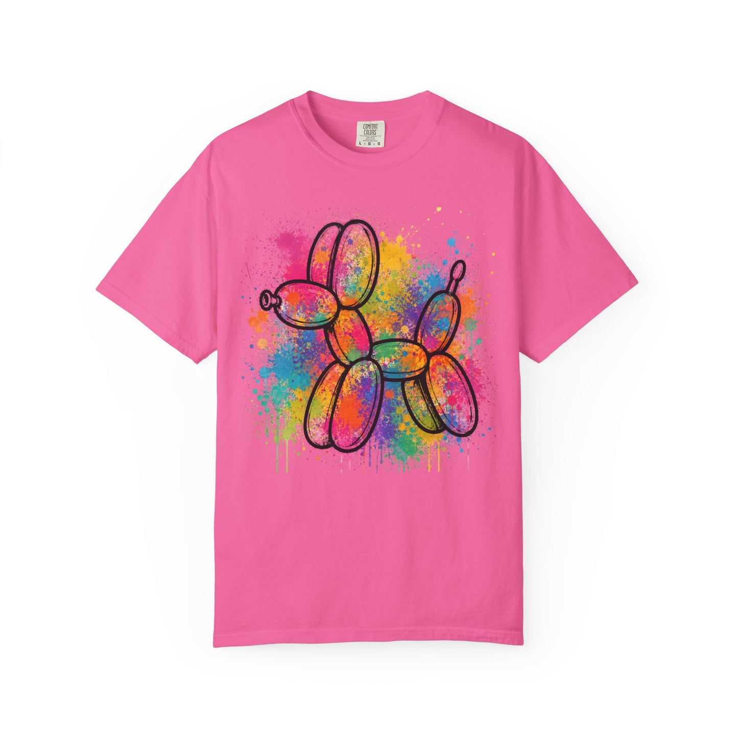 Graffiti Balloon Dog T-Shirt - Unisex