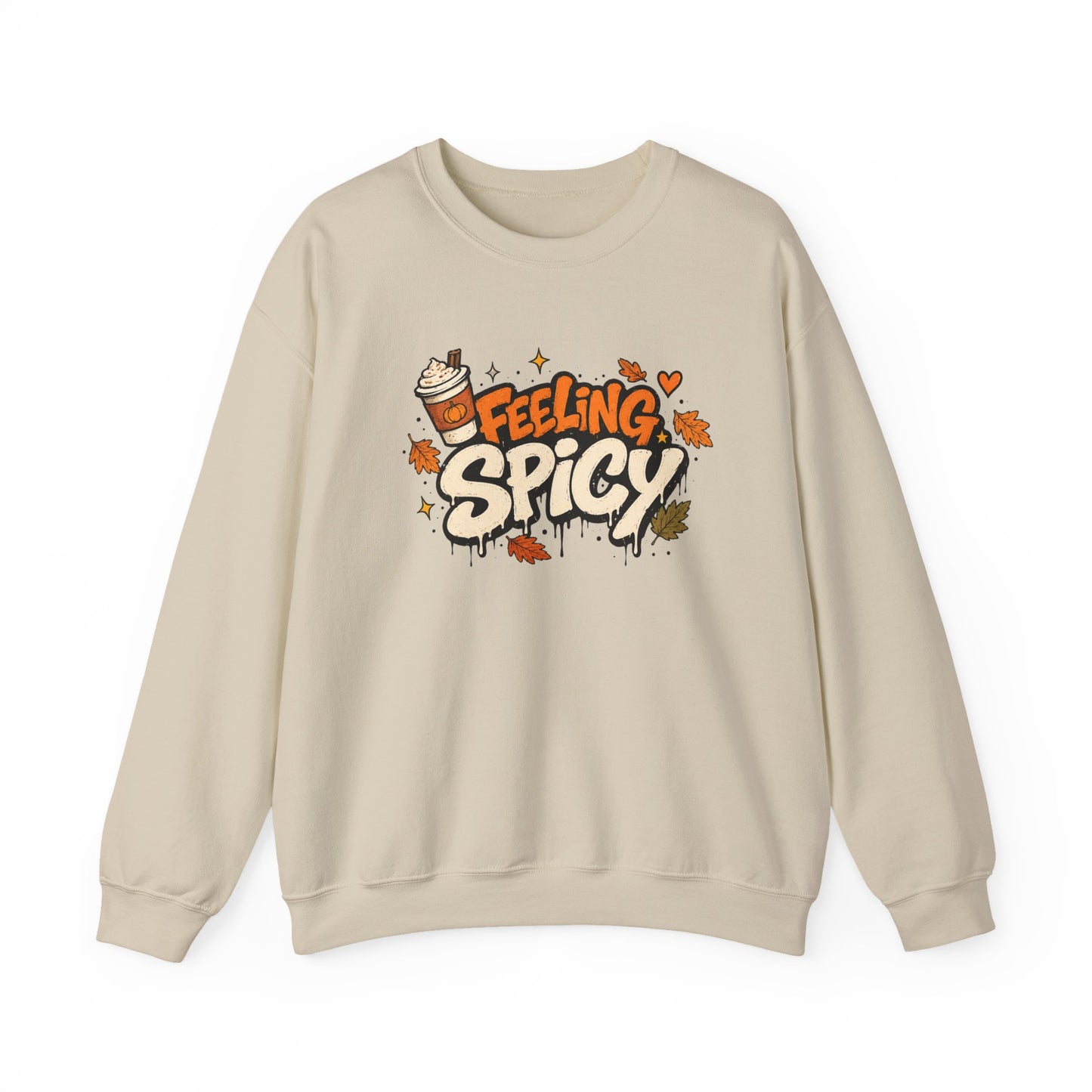 Feeling Spicy Sweatshirt — Fall Graphic Crewneck - Unisex
